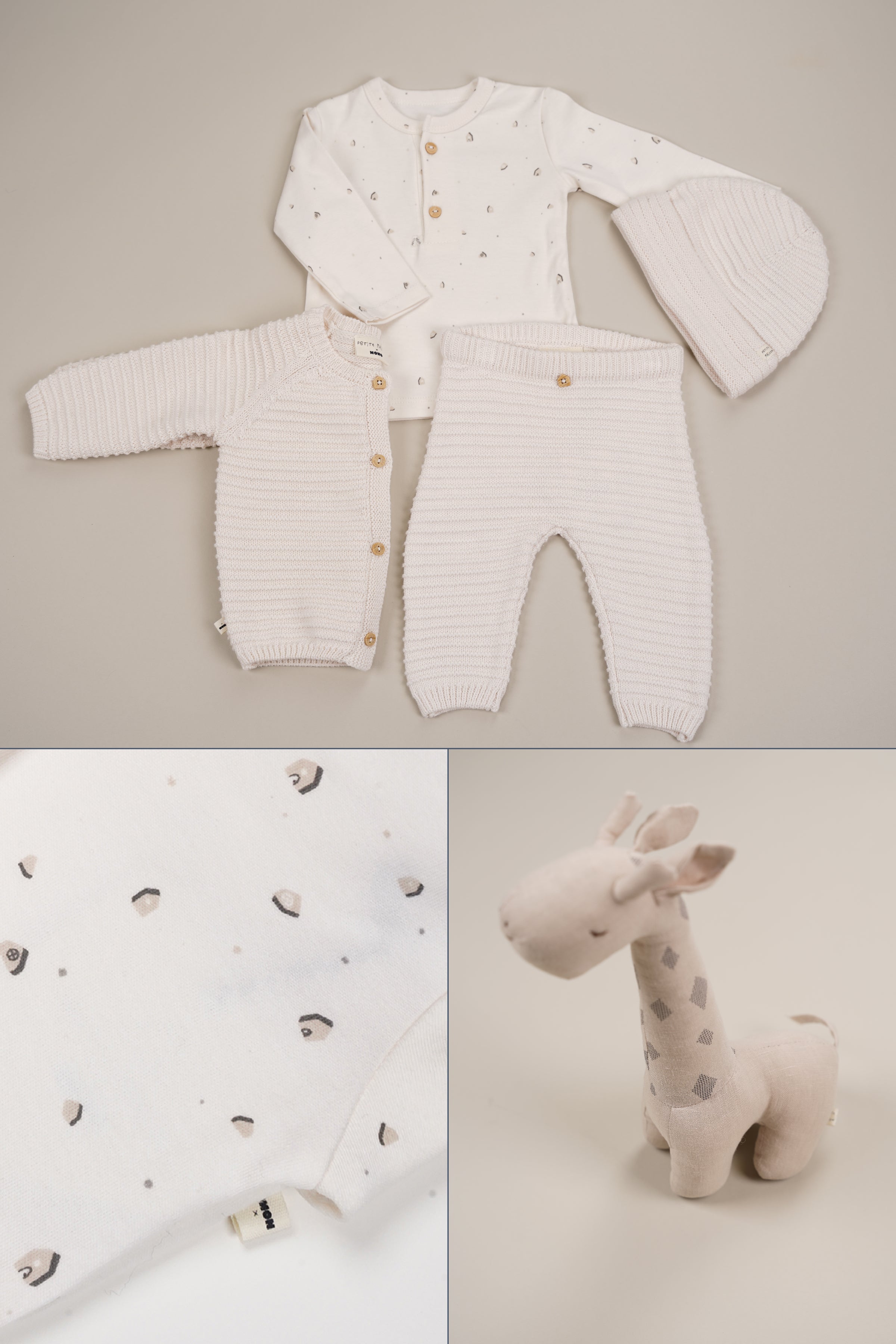 Petite Maison Seol Gebreide Broek Natural White