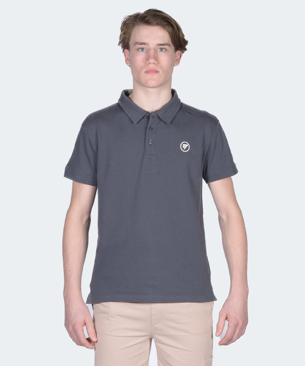 Scott Polo Blouses Ebony Grey