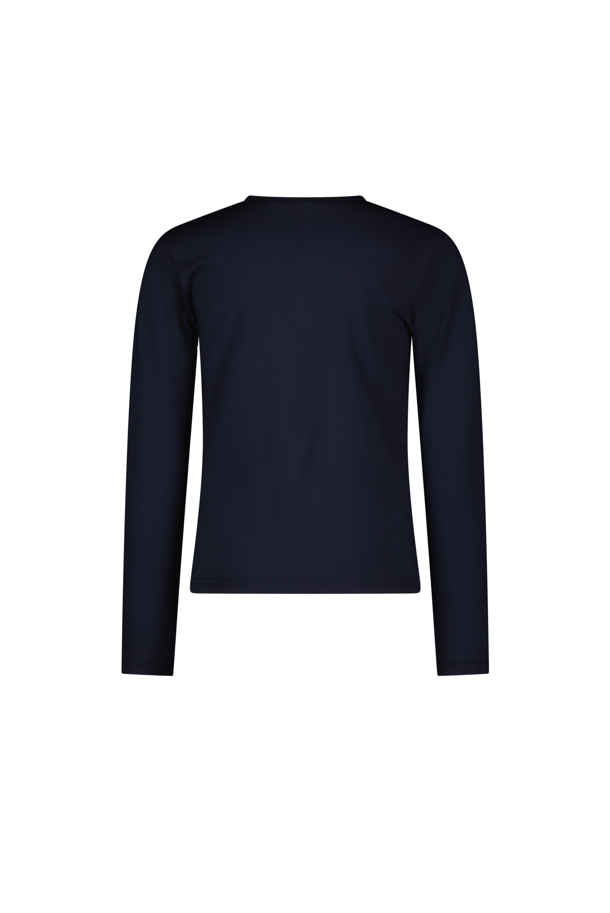 LE CHIC ♥ NORMA ♥ rhinestone heart T-shirt *Blue Navy*