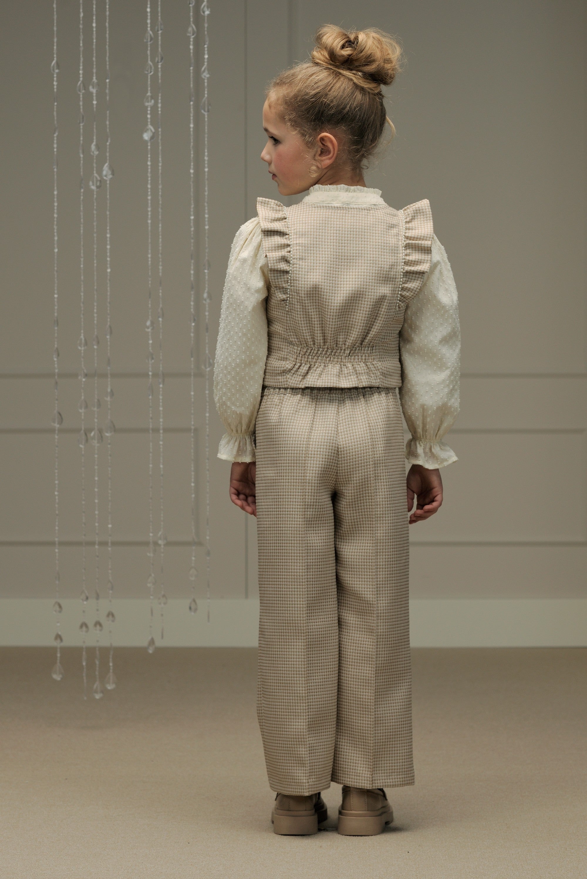 LE CHIC ♥ DIETRICH ♥ tweed-look trousers *Fête du Champagne*