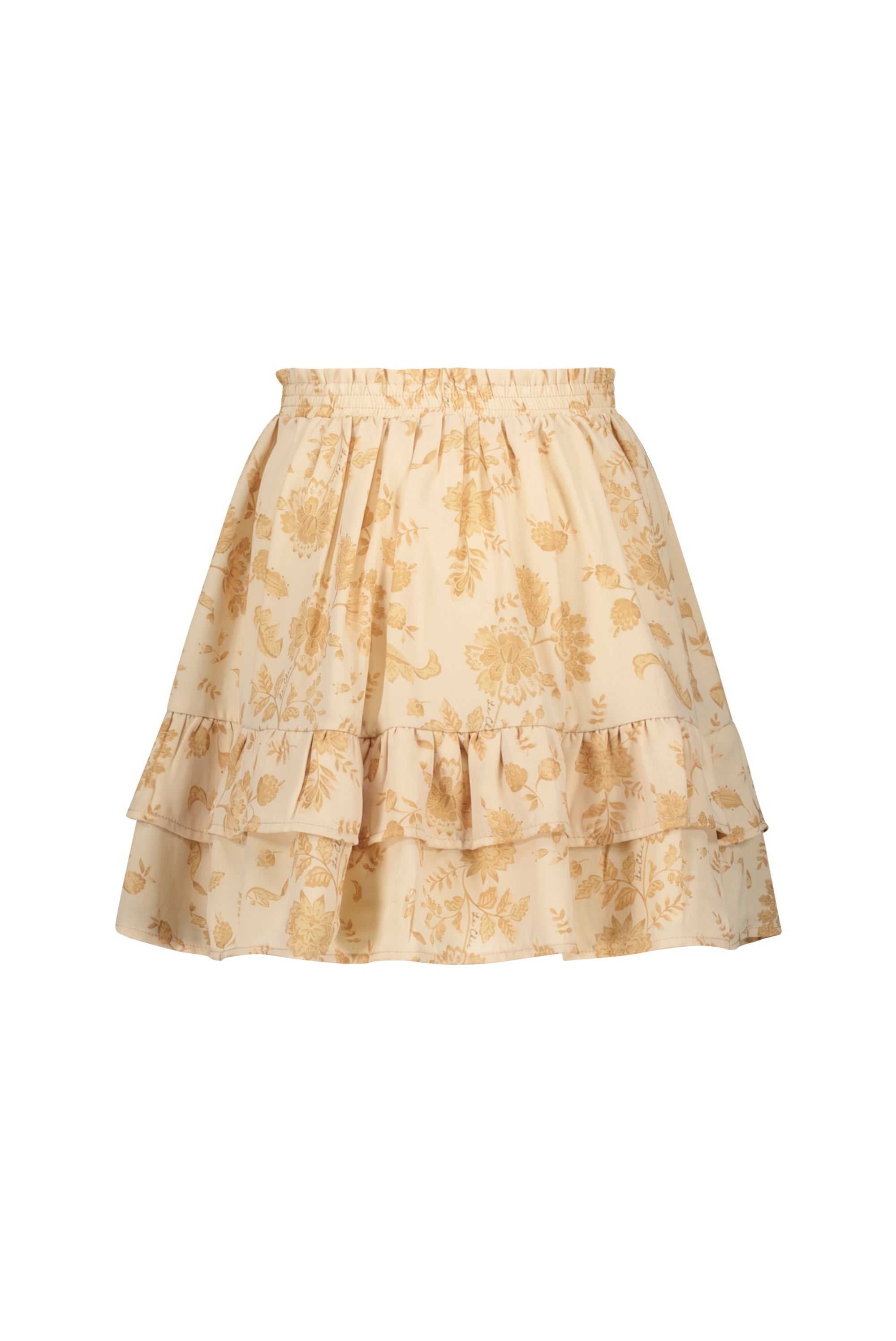 LE CHIC ♥ TAMAR ♥ floral skirt *Dreamy Creamy*
