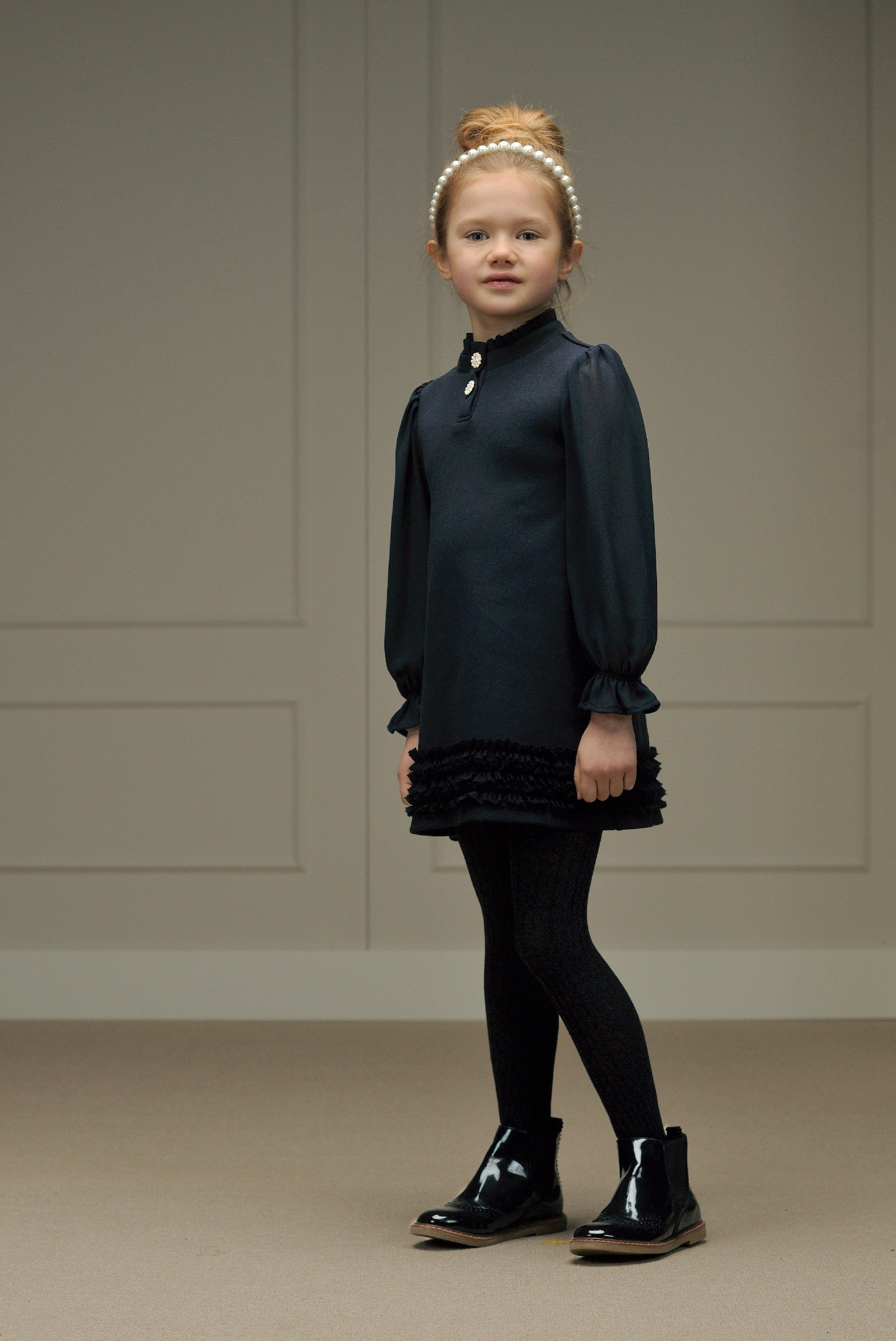 LE CHIC ♥ SHANEW ♥ thick jersey dress *Blue Navy*