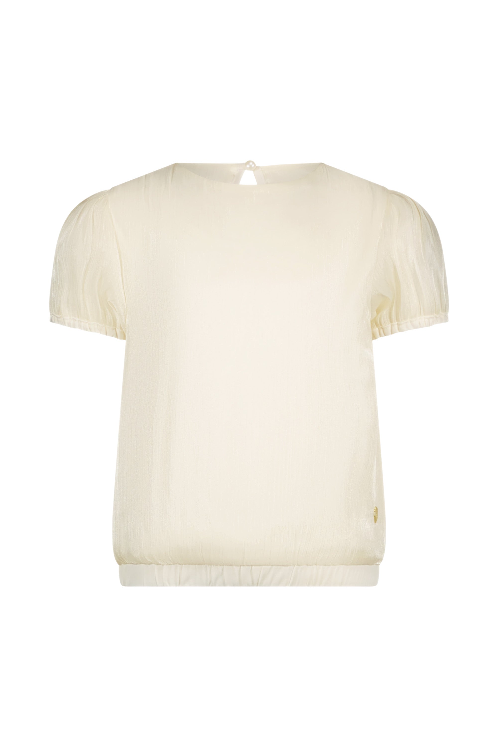 Le Chic ♥EVERLEE♥ Seidiges Voile-Top *Dreamy Creamy*