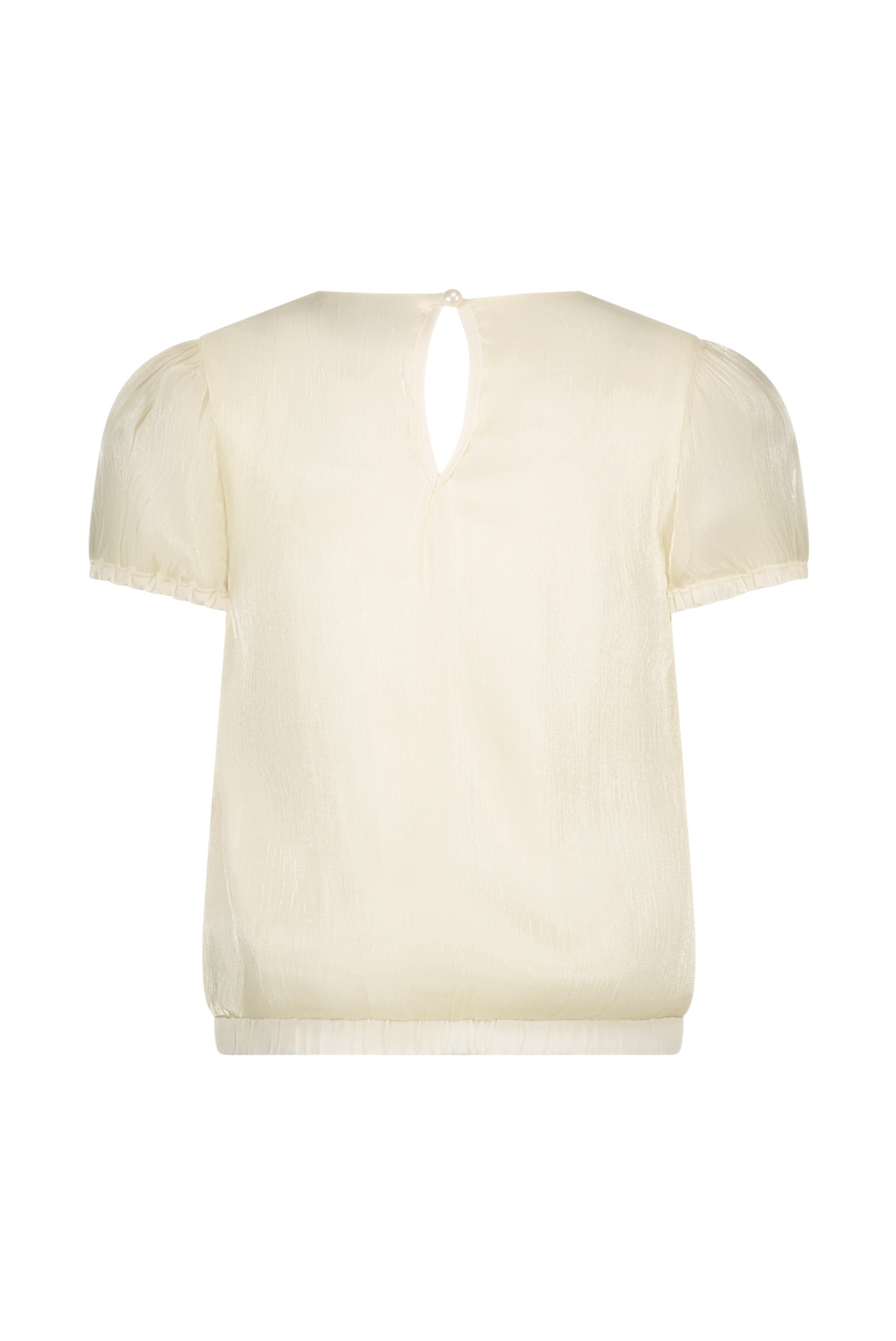 Le Chic ♥EVERLEE♥ Seidiges Voile-Top *Dreamy Creamy*