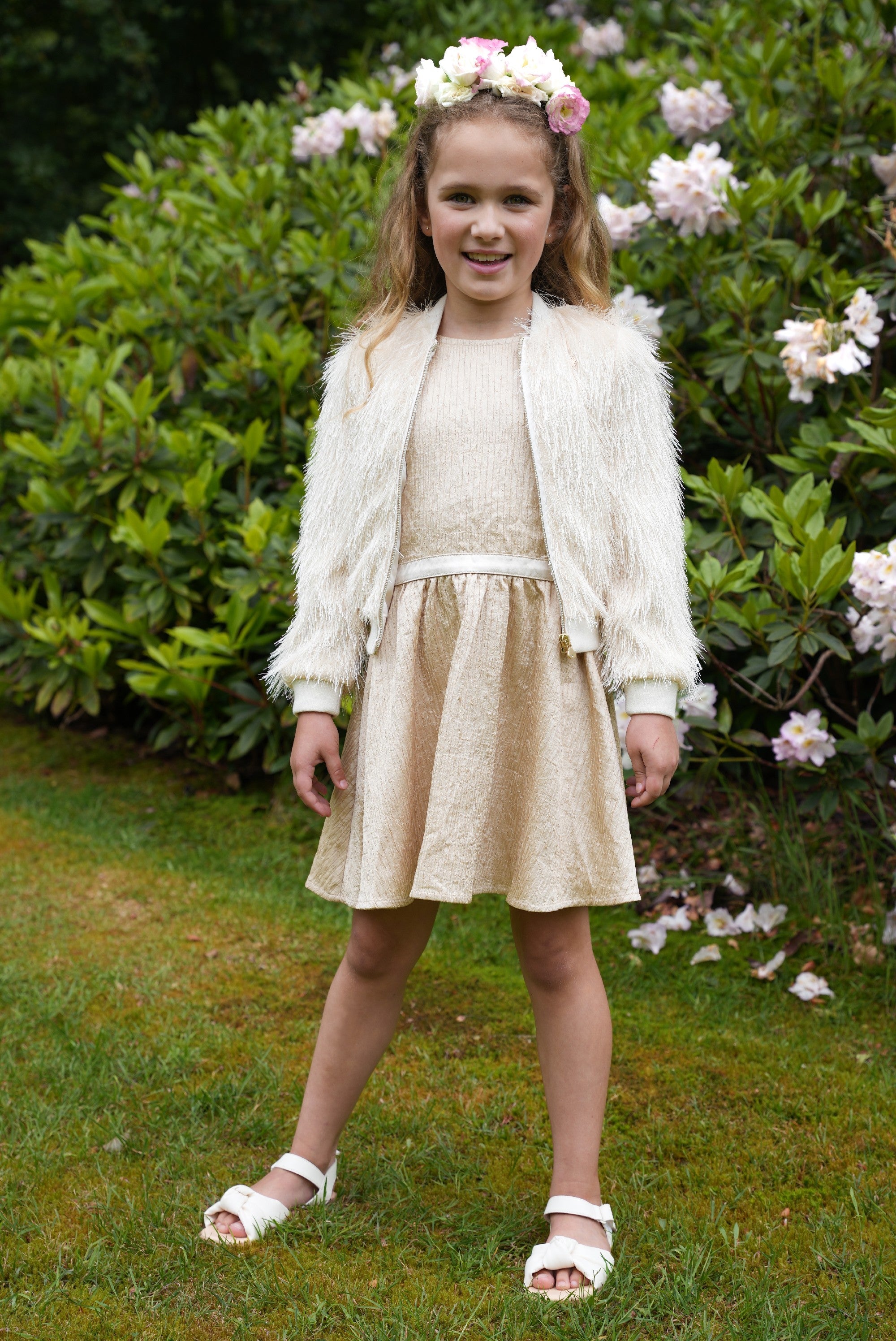 Le Chic ♥ASTU♥ schicke & flauschige Bomberjacke *Dreamy Creamy*