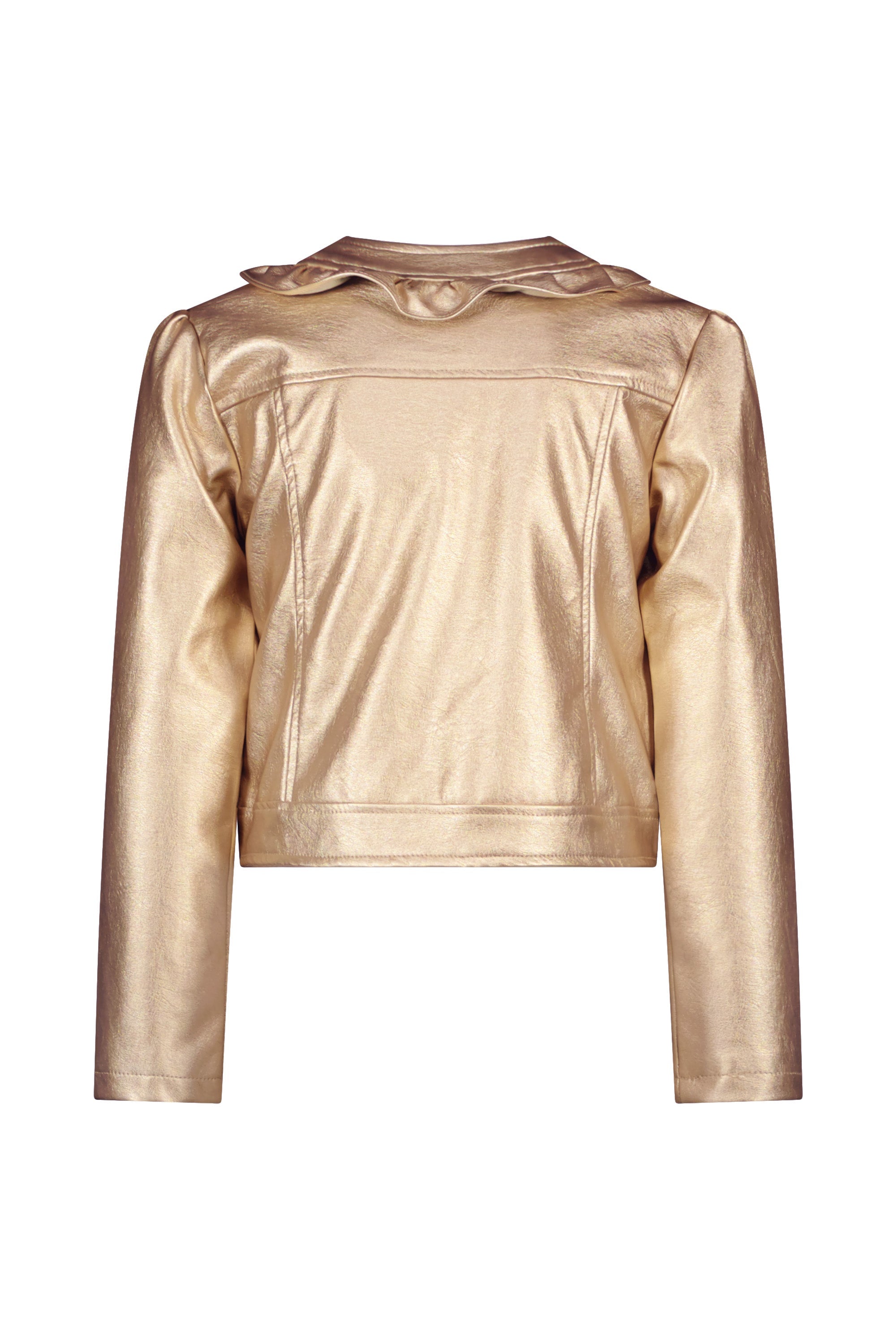Le Chic ♥ARLETTE♥ Kunstlederjacke *Gold Rush*