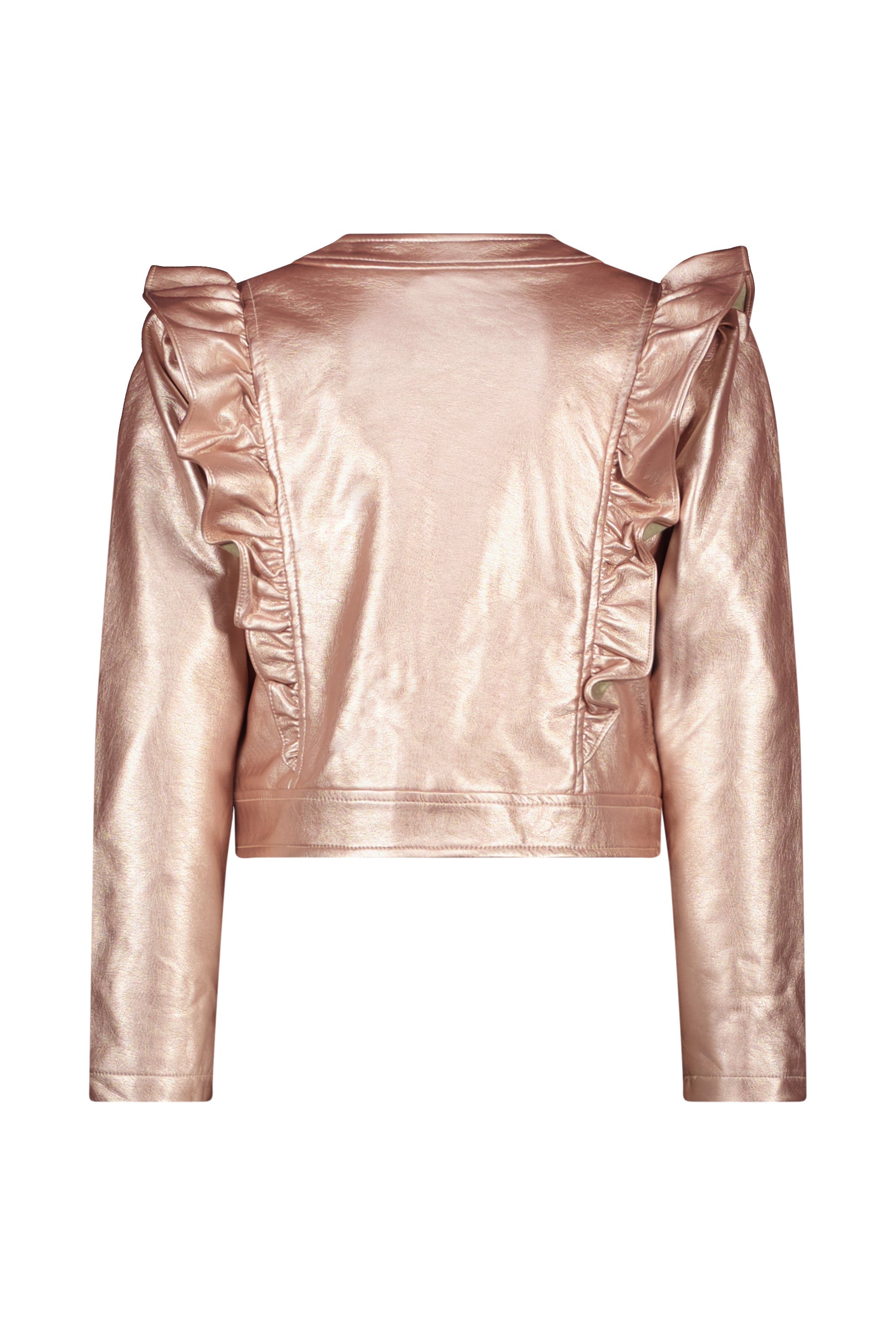 Le Chic ♥AMORE♥ Kunstlederjacke *Metallic Blush*
