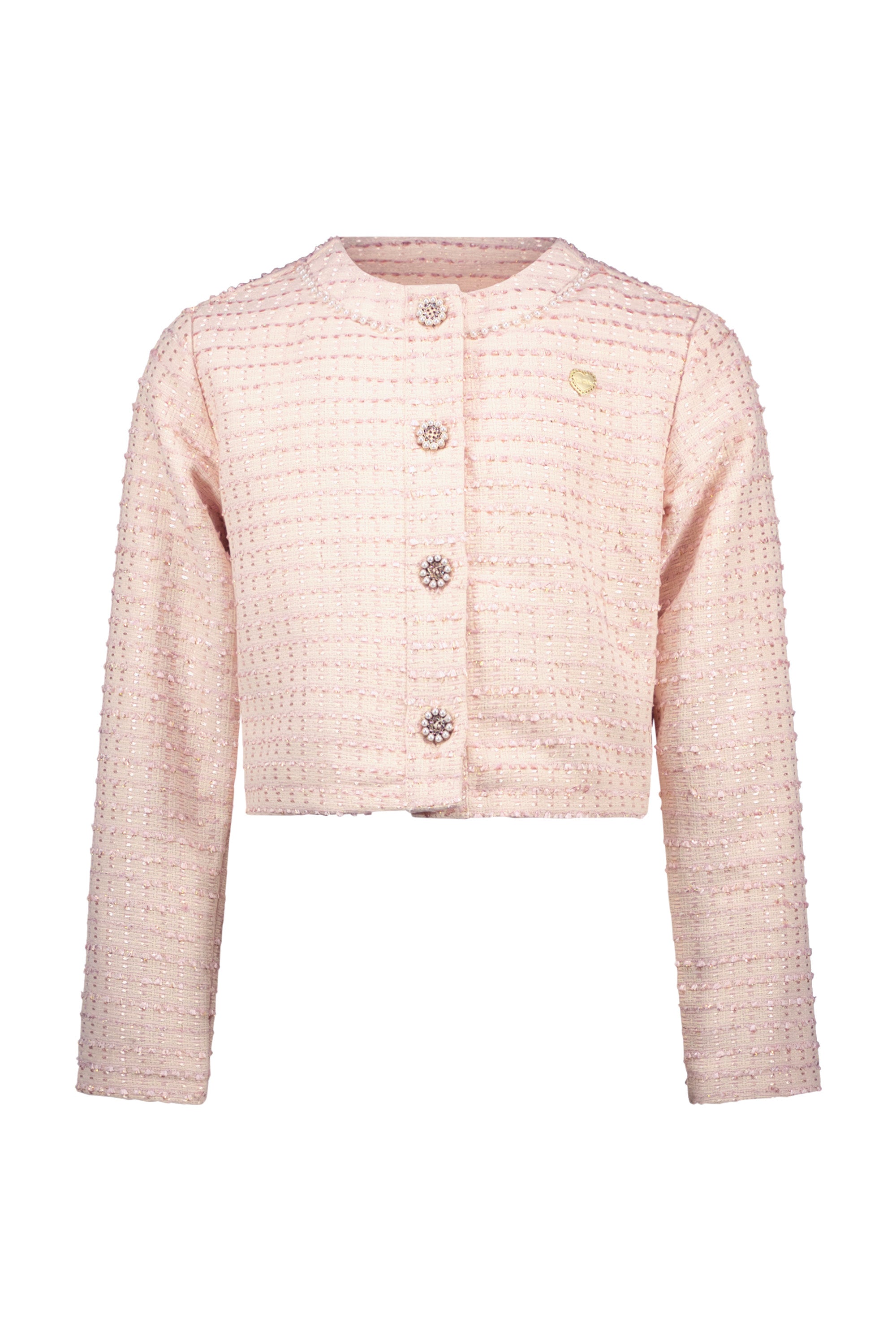 Le Chic ♥AMY♥ Sommer Chic Tweedjacke *Lilac Dream*
