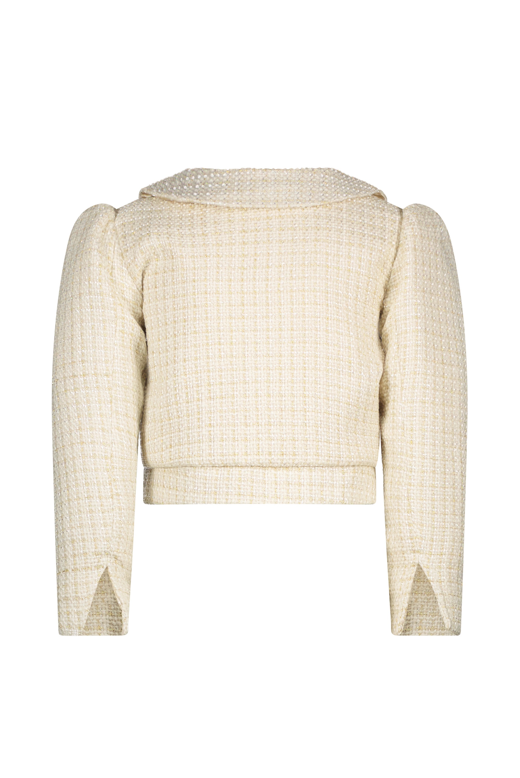 Le Chic ♥ALEXIS♥ Glitzer-Tweedjacke *Gold Rush*