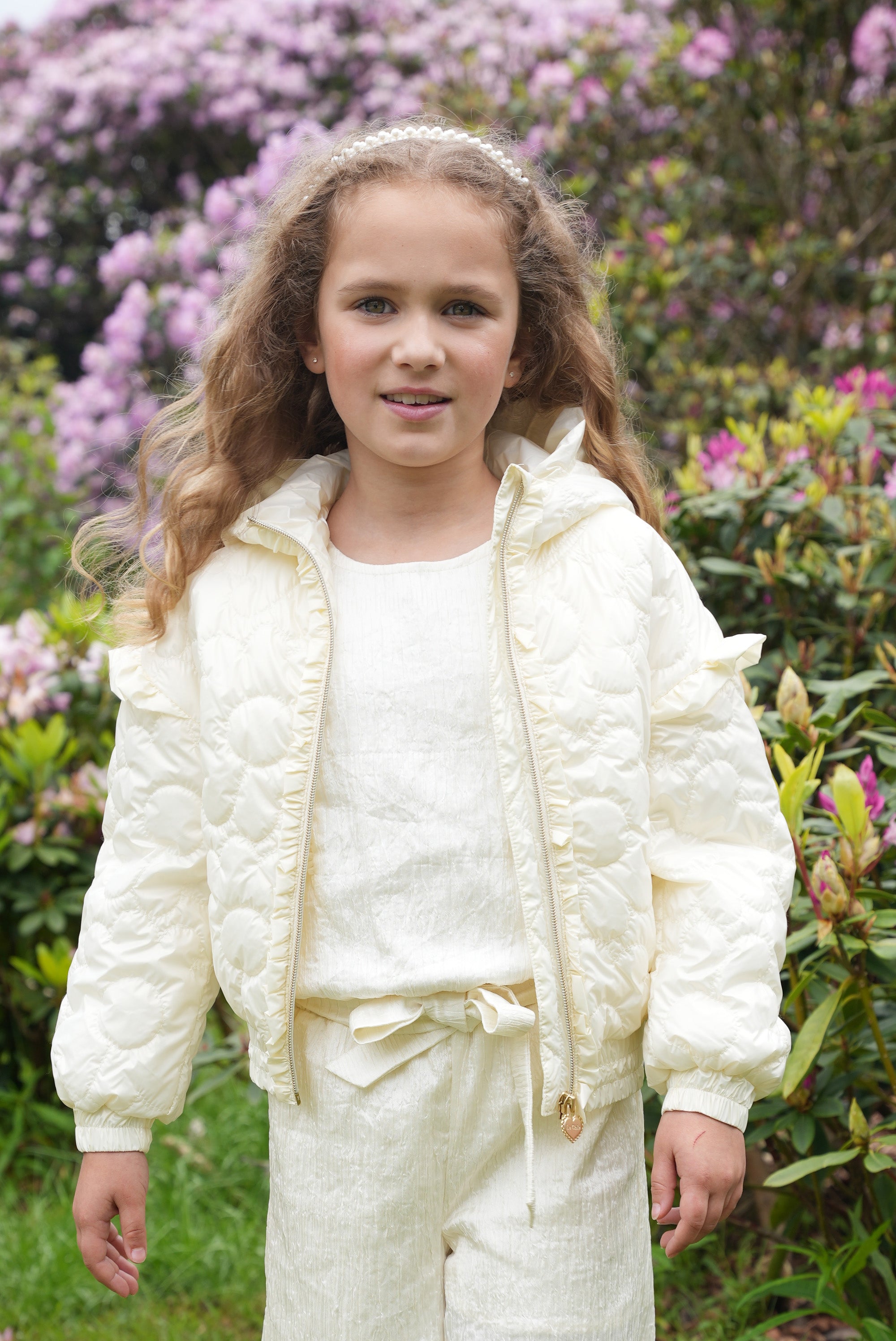 Le Chic ♥BLIMSY♥ Stepp-Sommerjacke *Pearled Ivory*