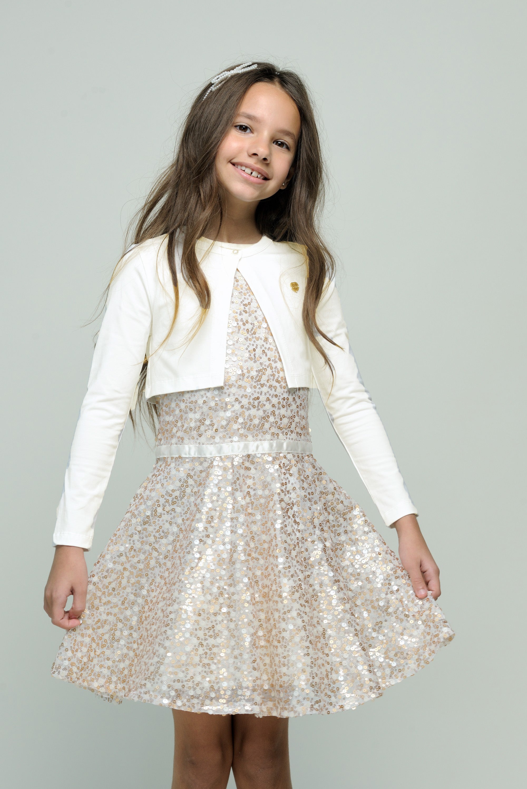 Le Chic ♥NONOHY♥ Frühlingsbolero *Pearled Ivory*