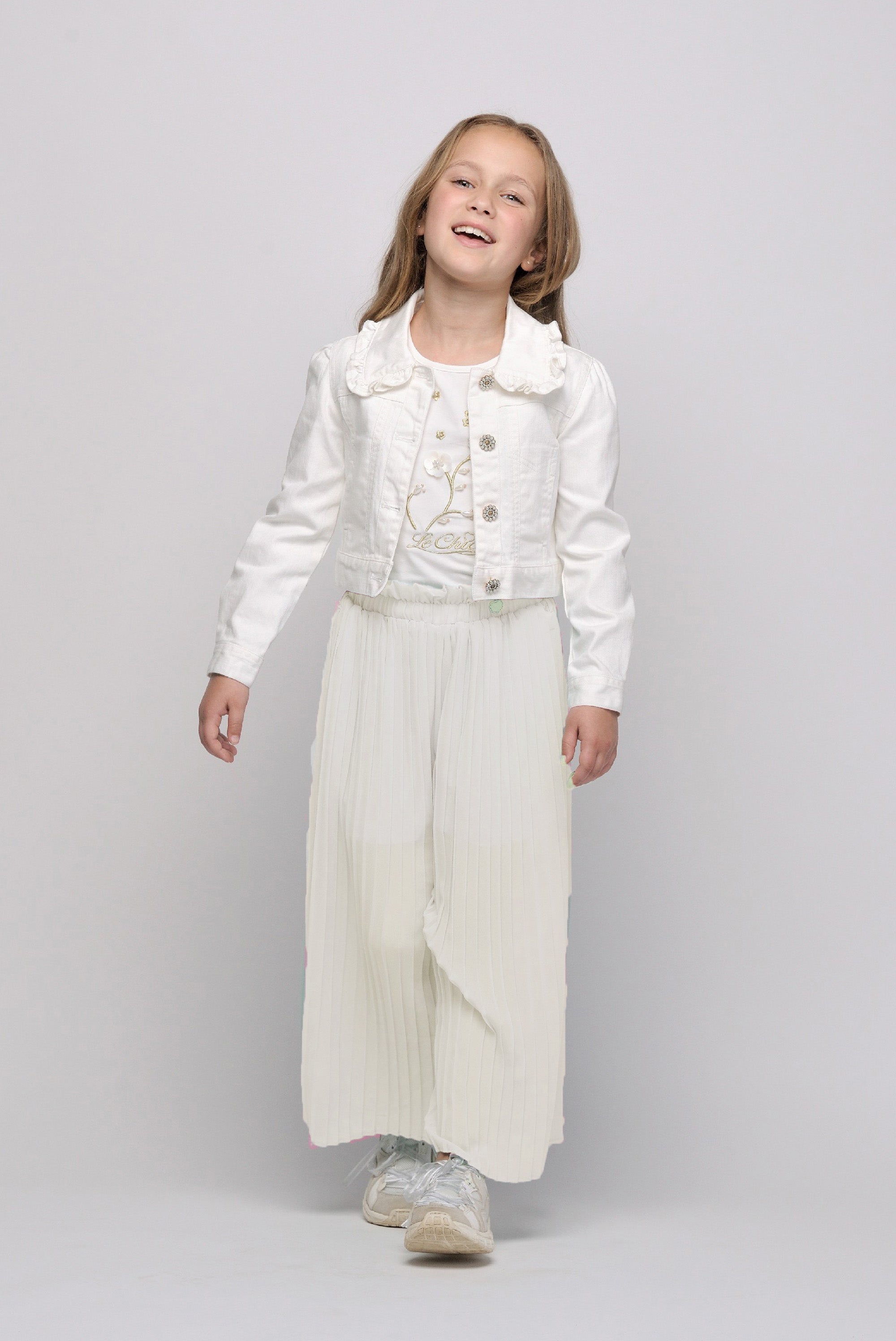 Le Chic ♥DESIRE♥ recycled voile pants *Dreamy Creamy*