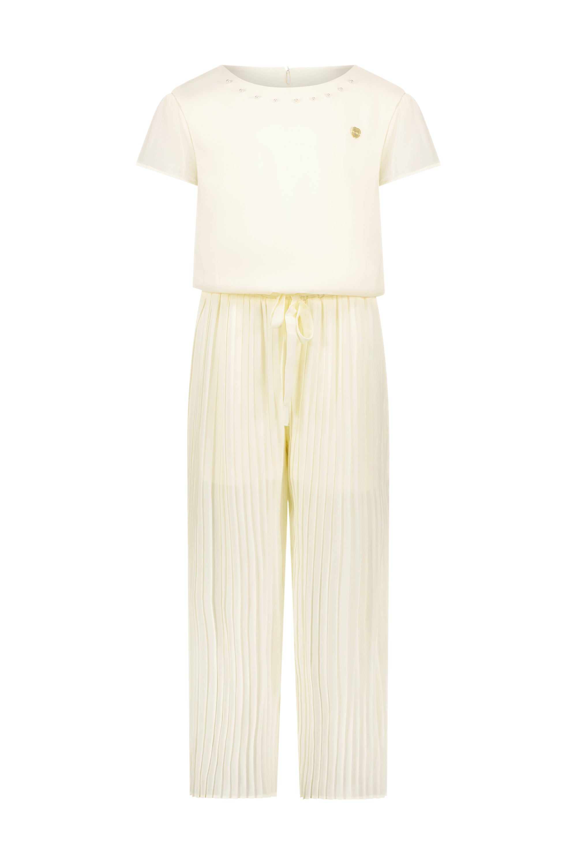 Le Chic ♥DAISY♥ Jumpsuit aus recyceltem Voile *Dreamy Creamy*