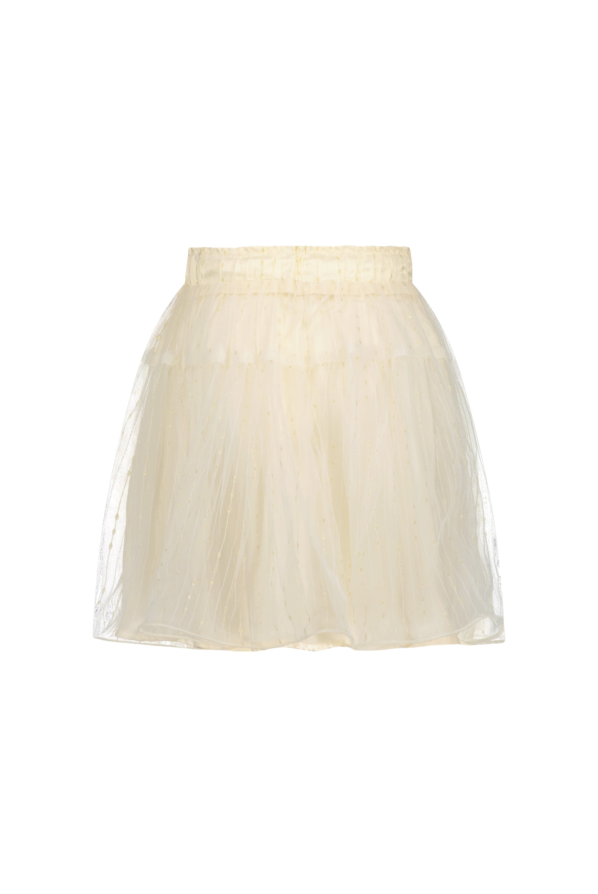 Le Chic ♥TREACLE♥ Lurex-Netzrock *Gold Rush*