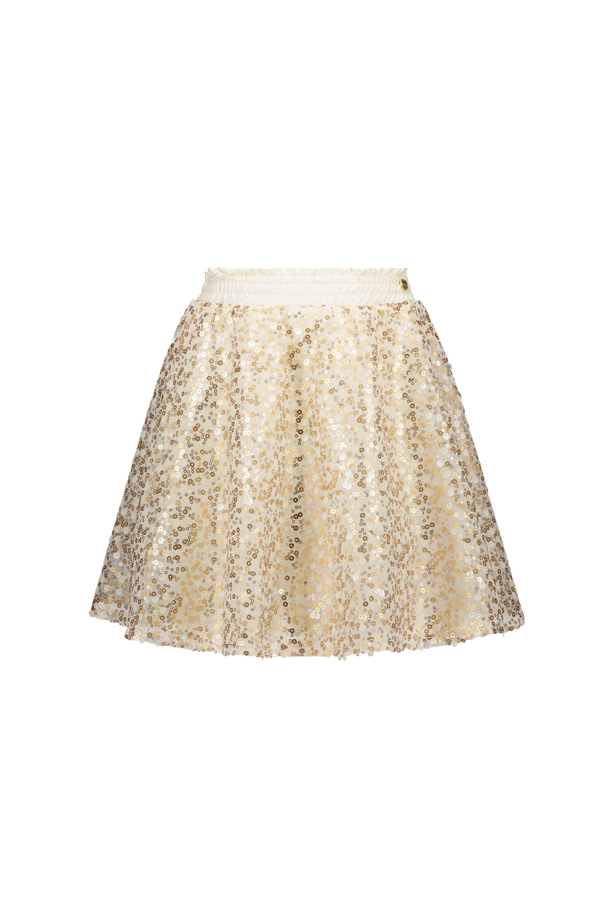 Le Chic ♥TEDDIES♥ Ombre Paillettenrock *Gold Rush*