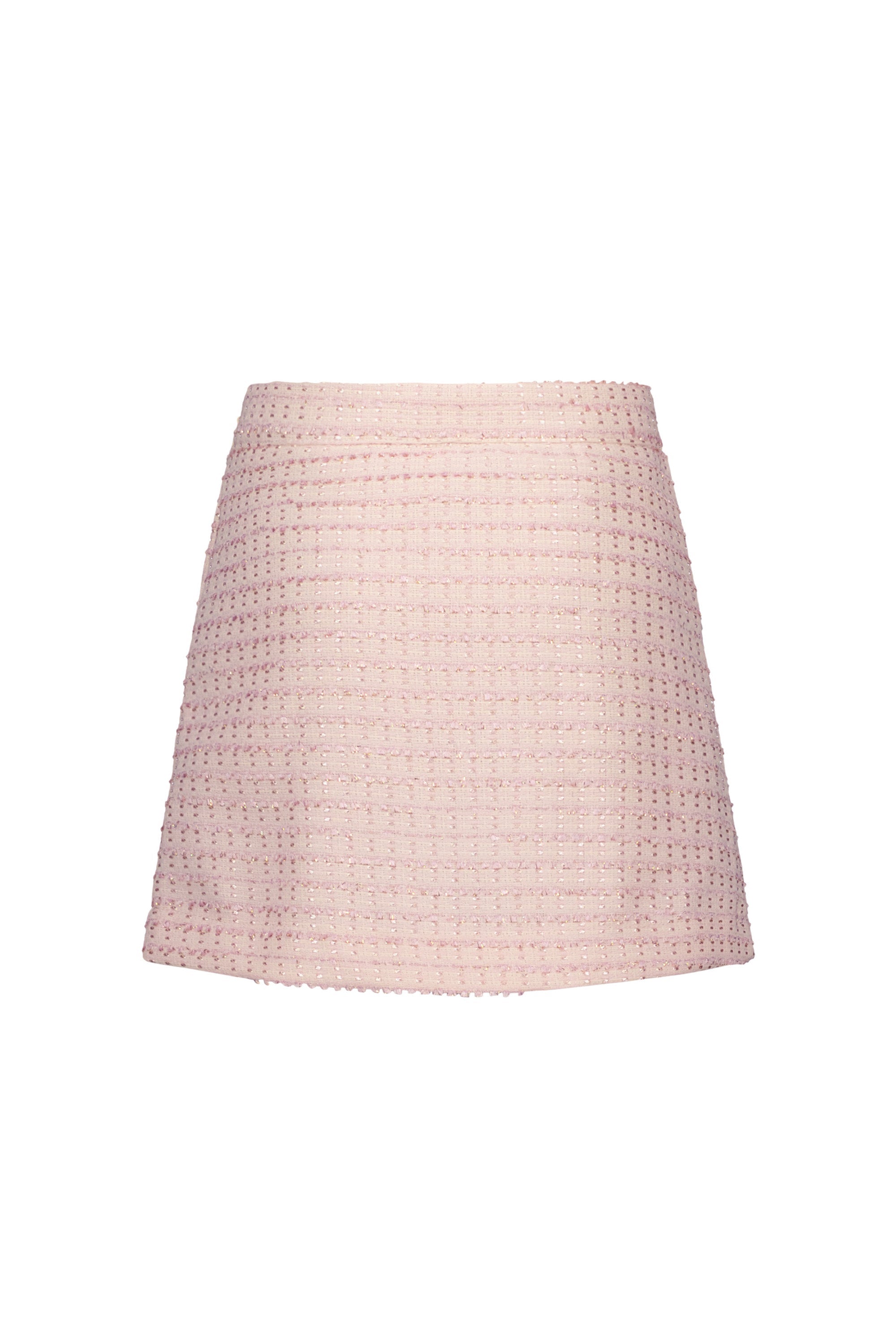 Le Chic ♥TIANA♥ summer Chic tweed skirt *Lilac Dream*