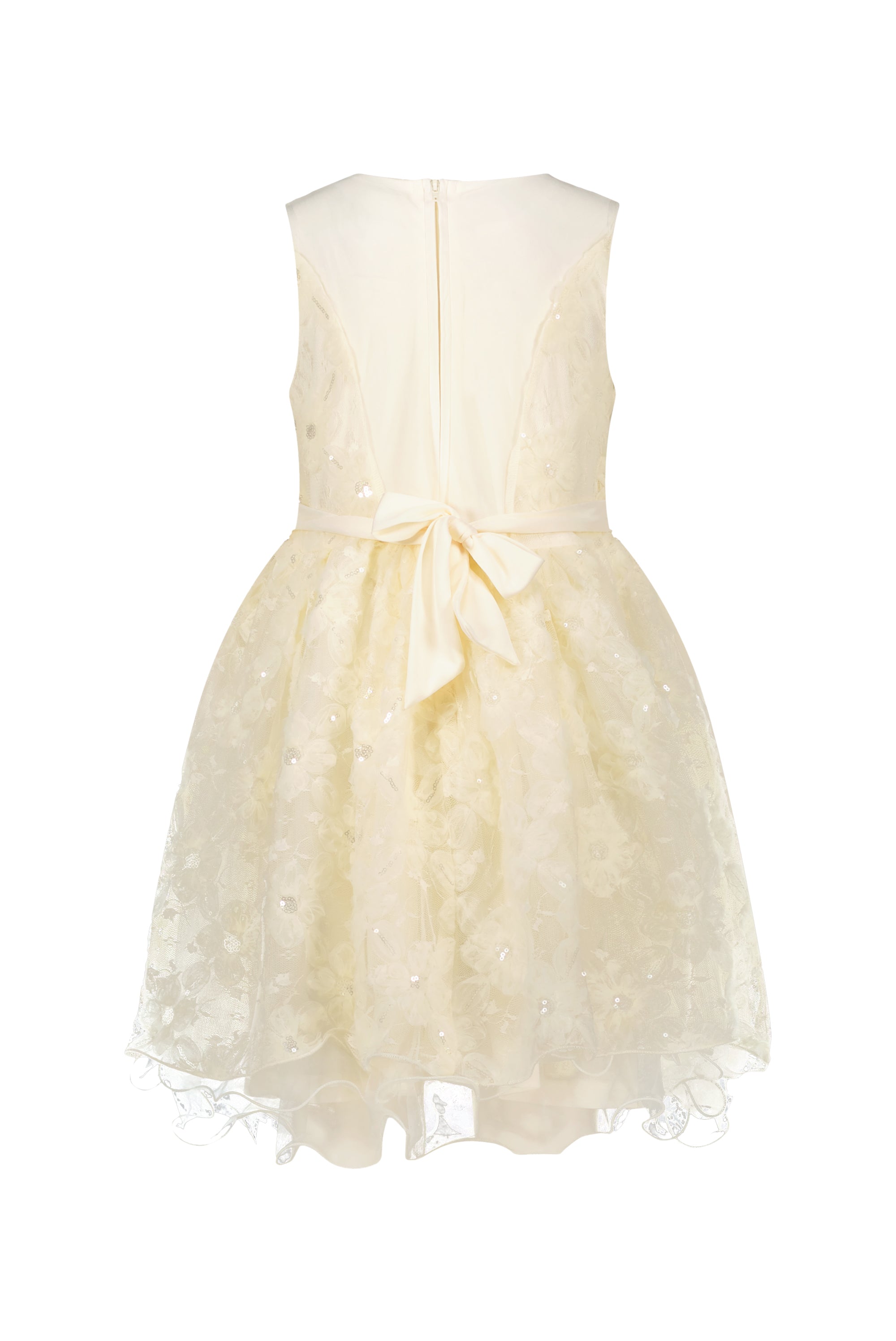 Le Chic ♥SYMRO♥ flower-net party dress *Dreamy Creamy*