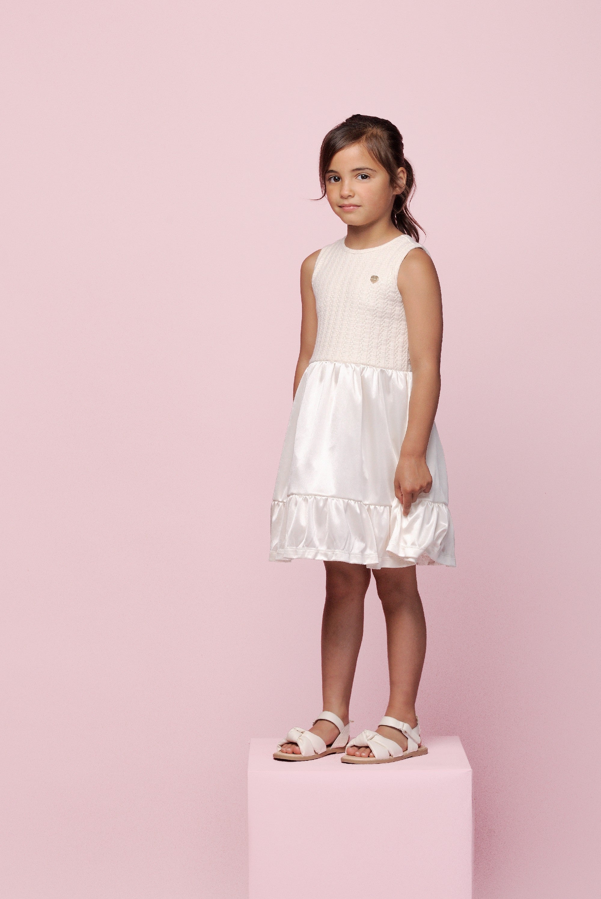 Le Chic ♥SOBELLE♥ spring knit Chic dress *Dreamy Creamy*