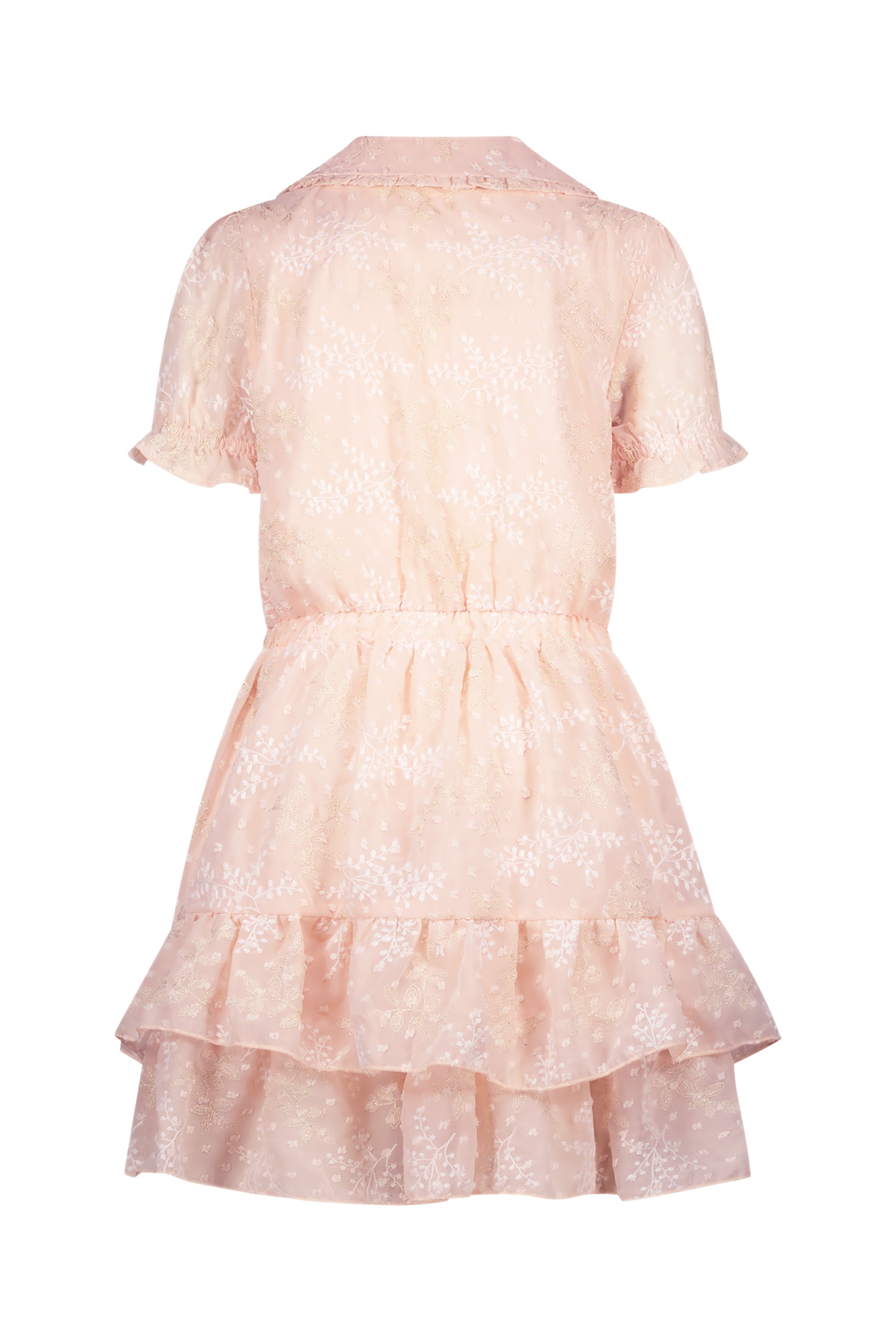 Le Chic ♥SWANKA♥ besticktes Voilekleid *Baroque Pink*