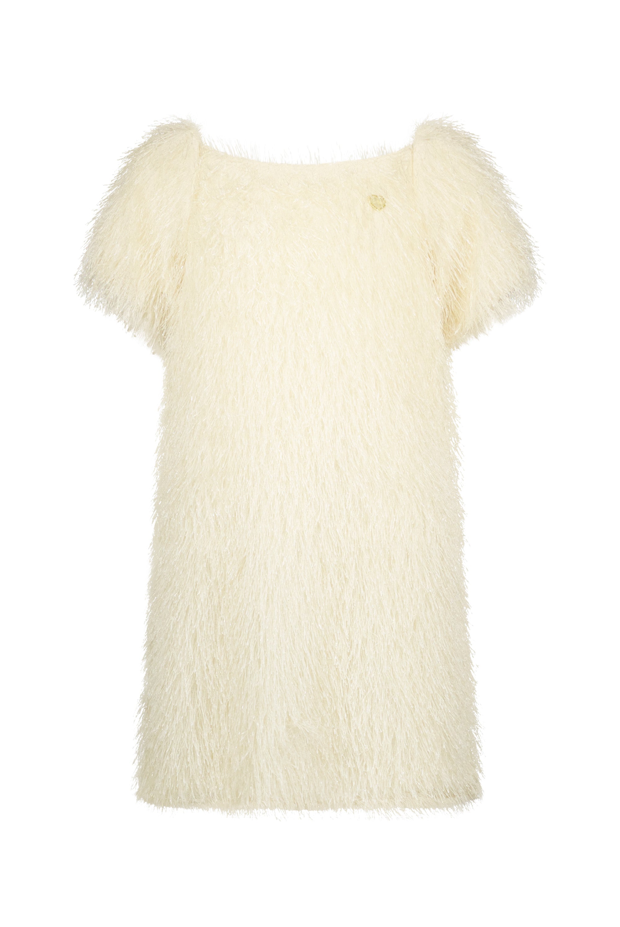 Le Chic ♥SUPPET♥ schickes & flauschiges Kleid *Dreamy Creamy*