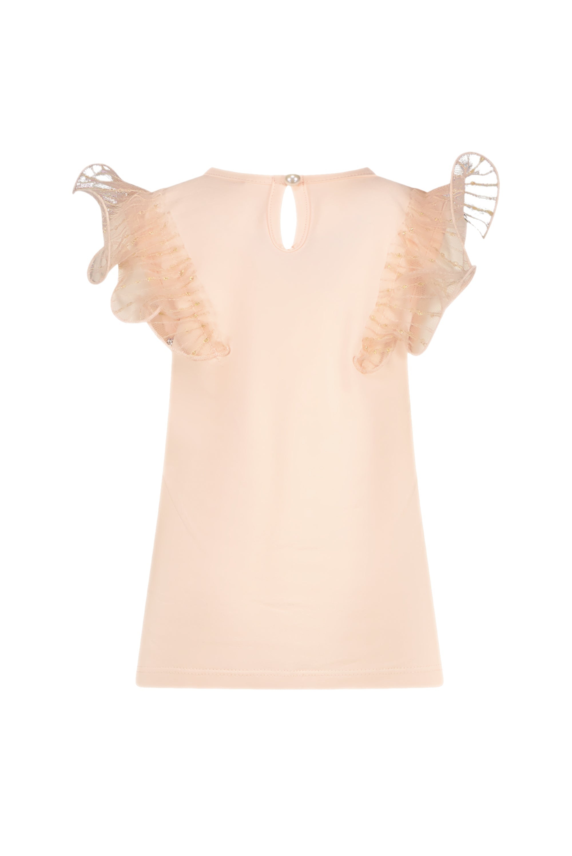 Le Chic ♥NOBLY♥ gold net T-shirt *Pinky Promise*