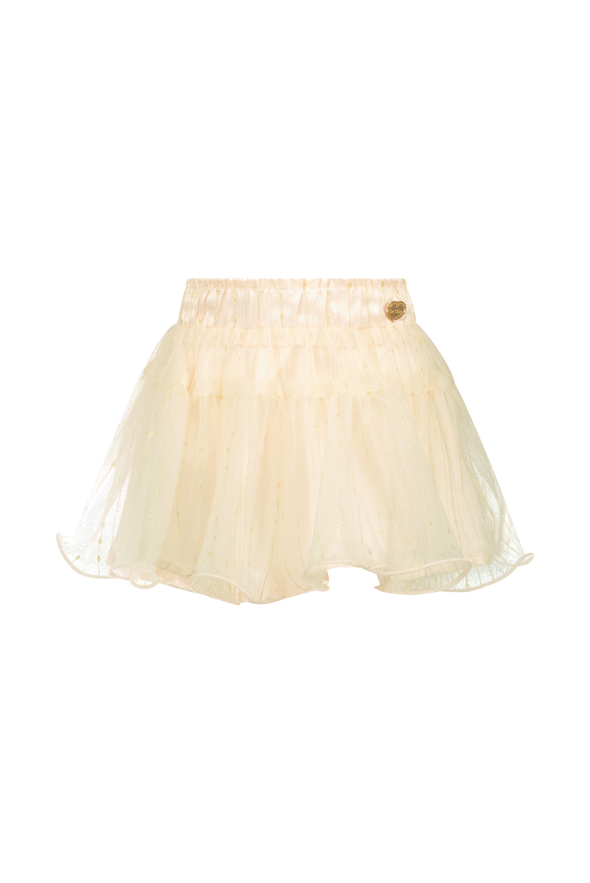Le Chic ♥TRACEY♥ gold net skirt *Gold Rush*