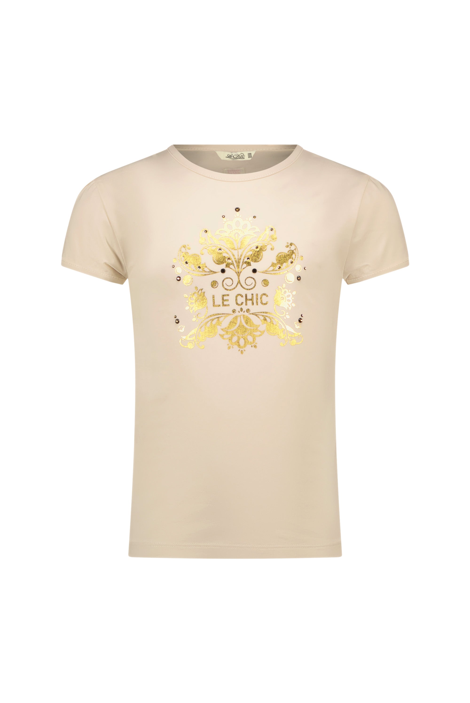Le Chic ♥ NOMMY ♥ T-Shirt mit goldenem Schild