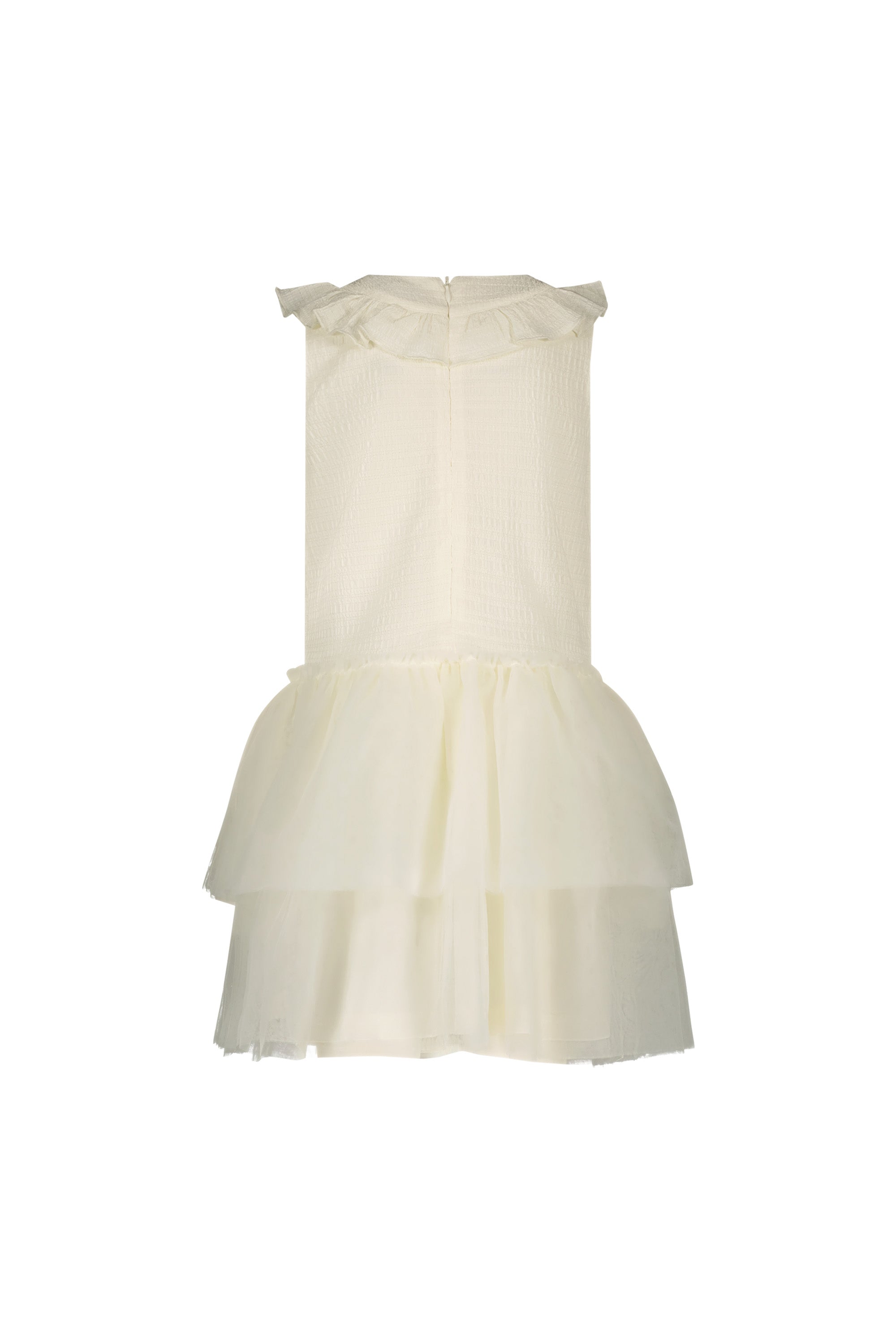 Le Chic ♥ SWAN ♥ Sommerliches Häkel-Tüllkleid