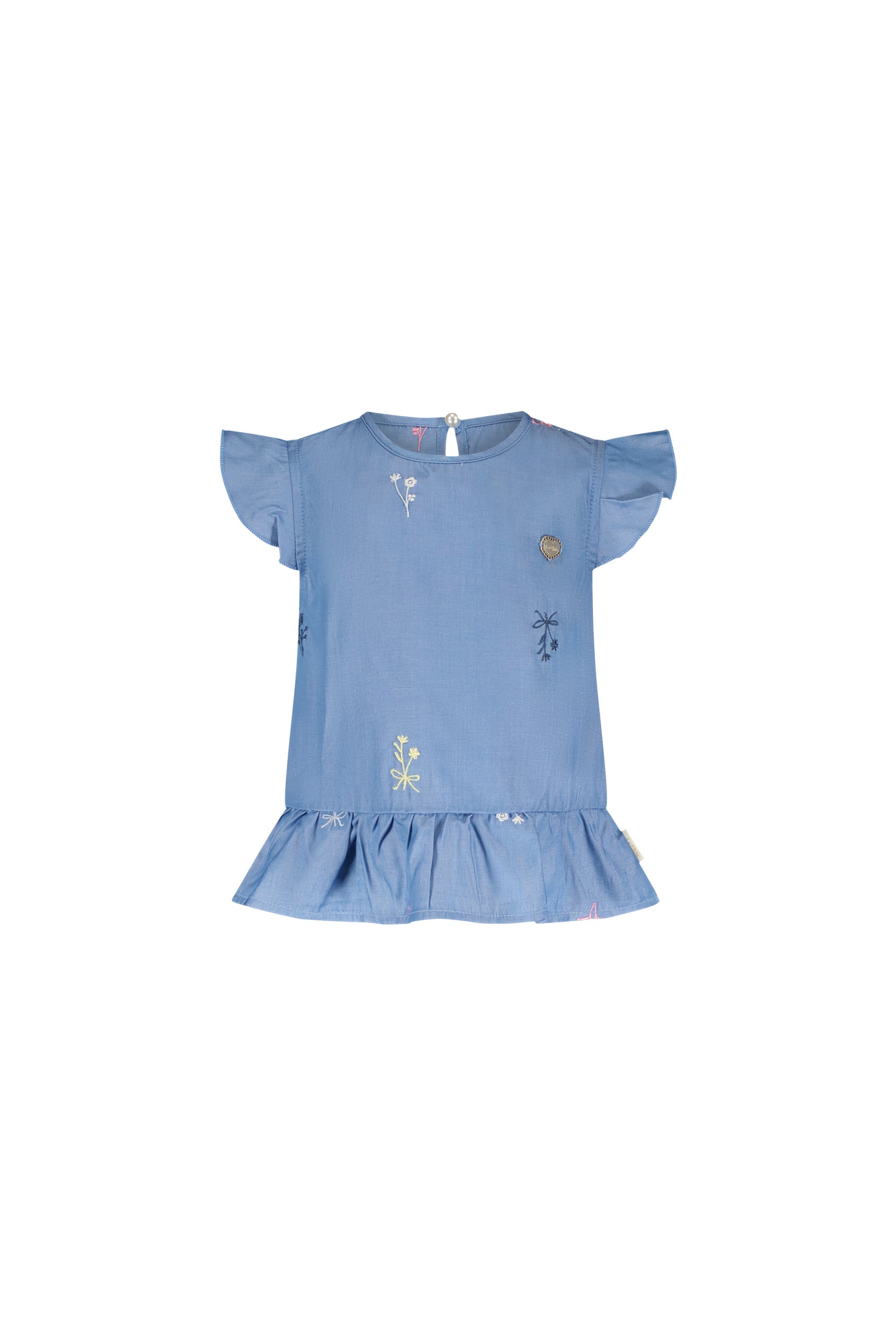 Le Chic ♥ ELINY ♥ embro denim top