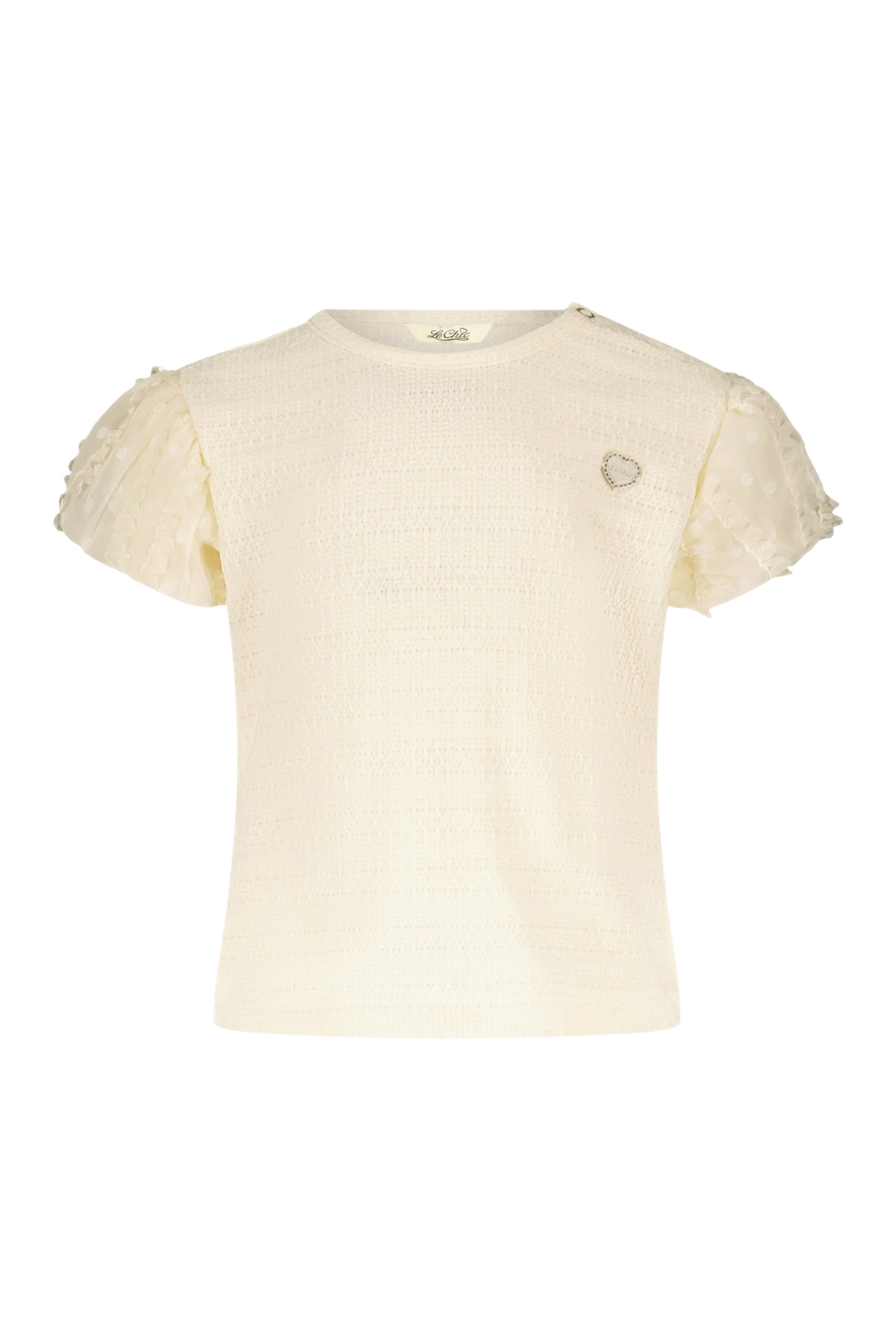 Le Chic ♥ NARAY ♥ dots & ruffles T-shirt