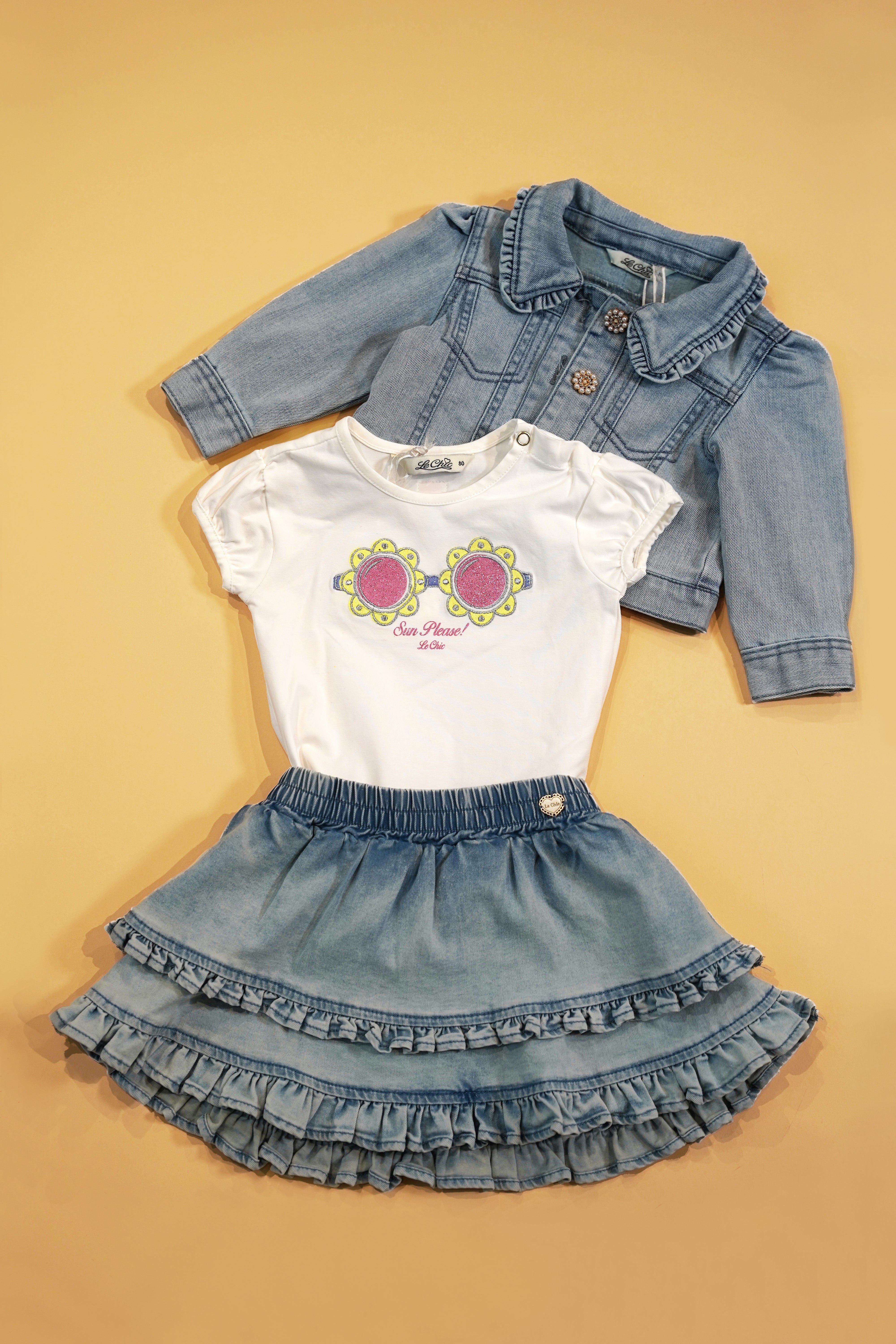 Le Chic ♥ TOEDYLA ♥ denim summer skirt