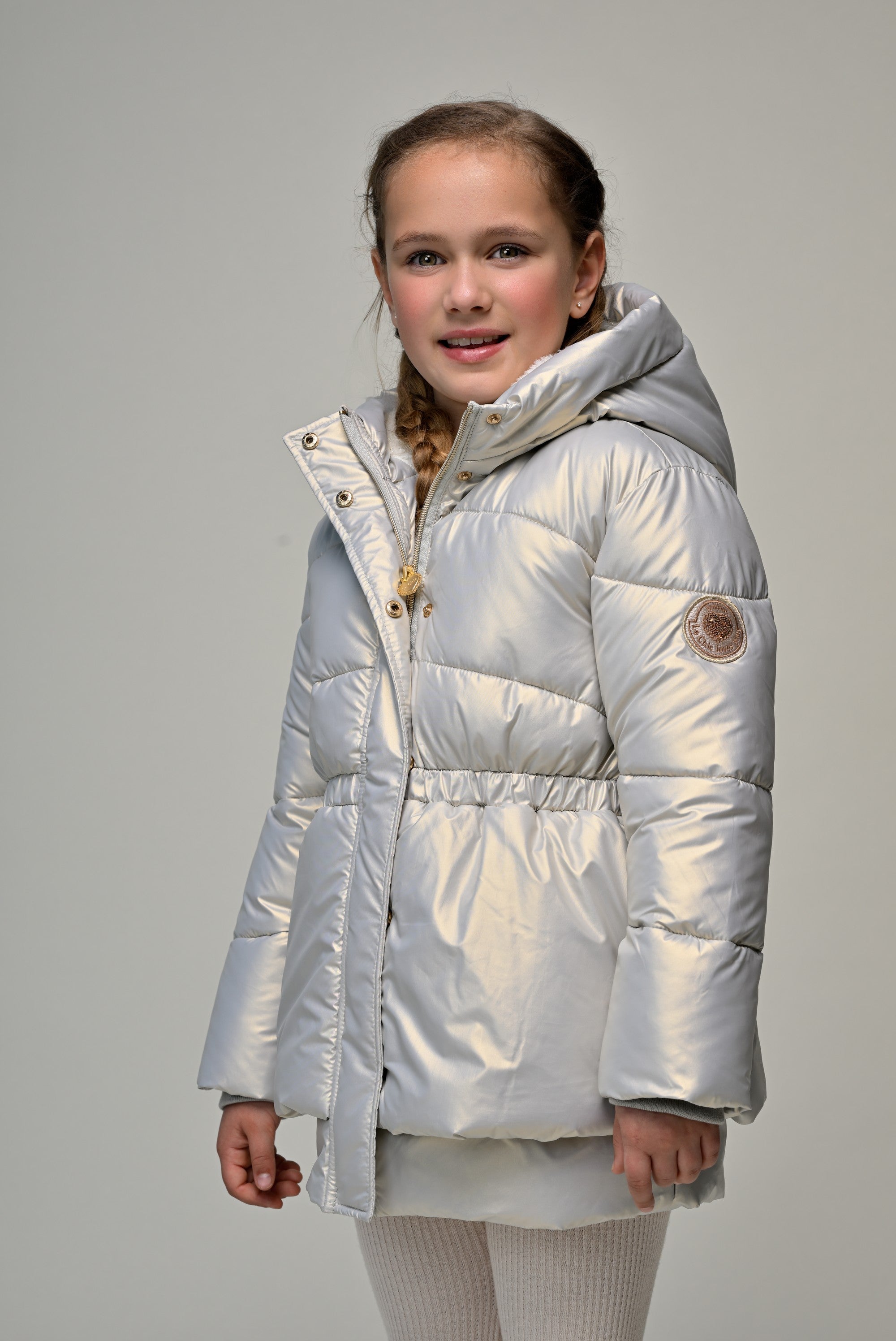 Le Chic ♥ Billie ♥ Winterjack *Grijs*