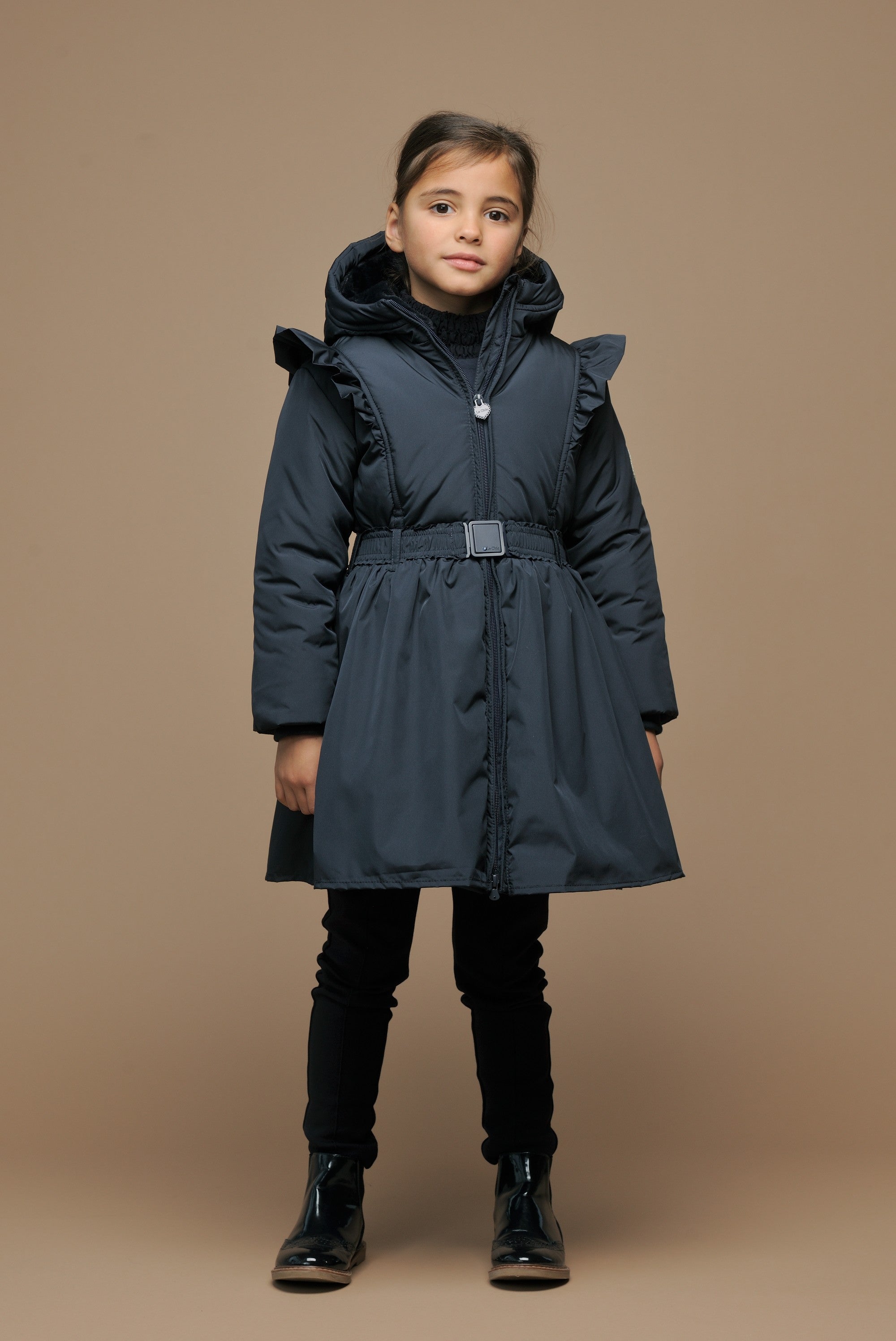Le Chic ♥ Beth ♥ Le Chic Winterjas *Donkerblauw*