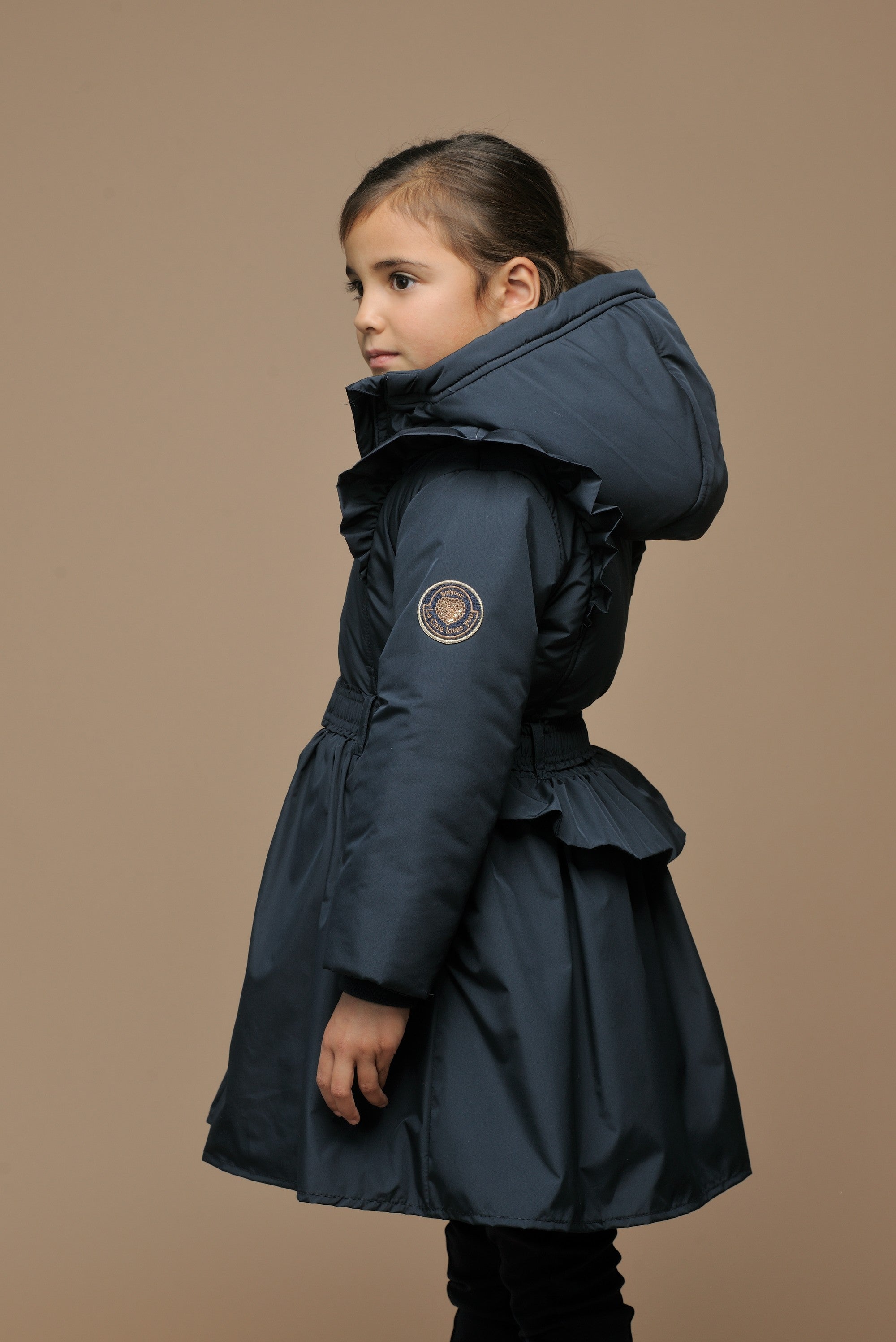 Le Chic ♥ Beth ♥ Le Chic Winterjas *Donkerblauw*