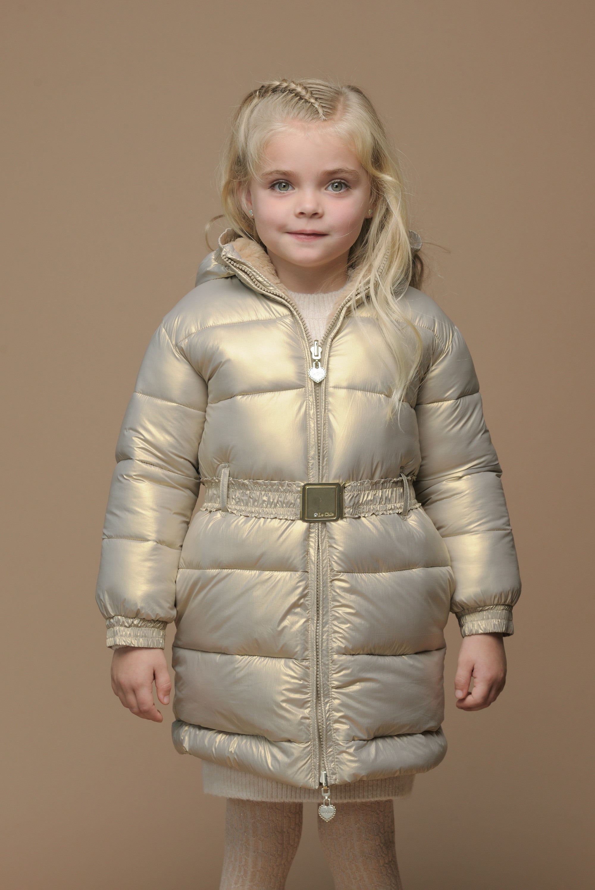 Le Chic ♥ Bibi ♥ Reversible Winterjas *Beige*