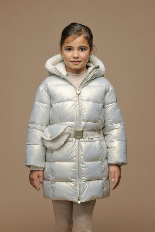 Le Chic ♥ Bodhi ♥ Winterjas Met Tasje *Grijs*