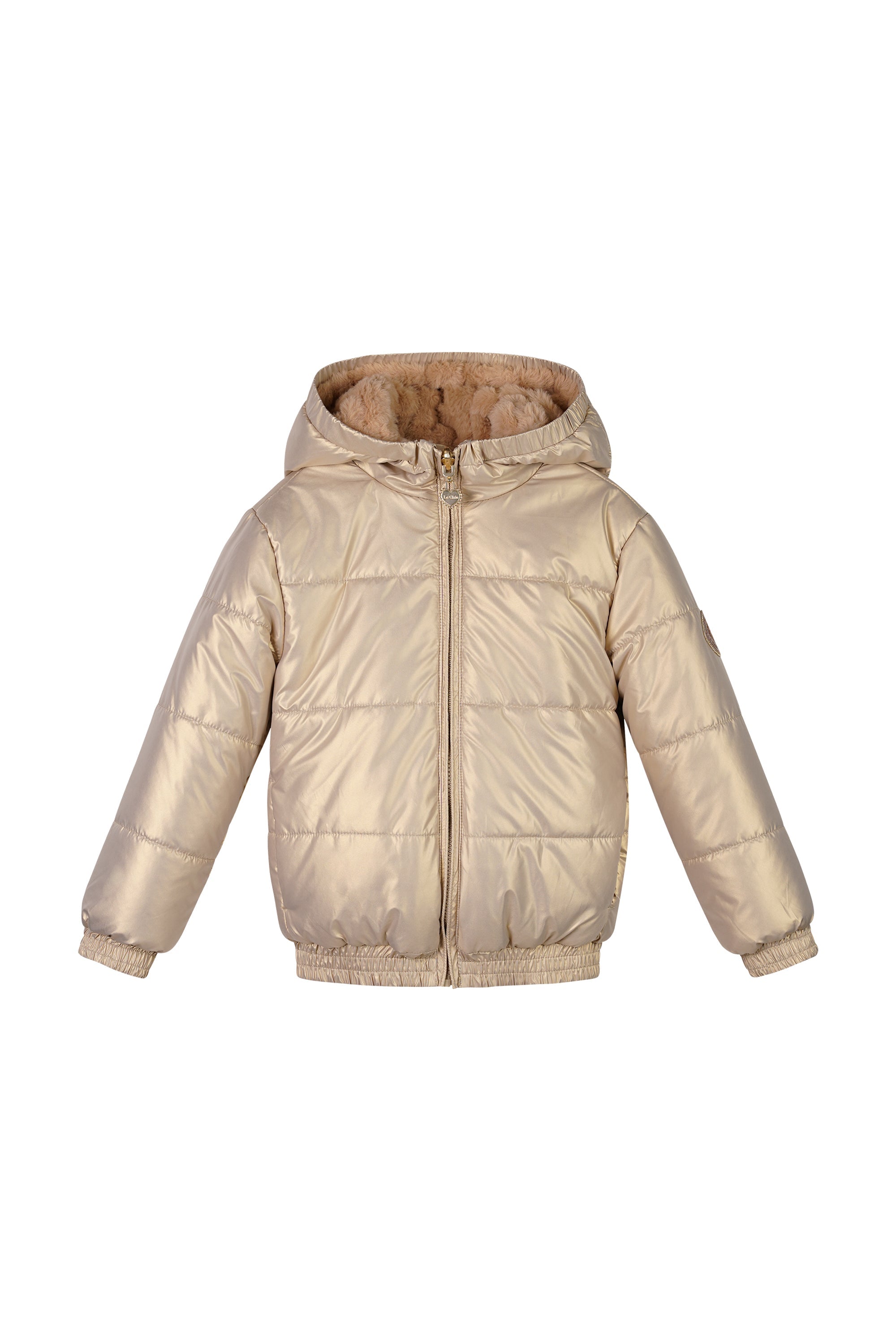 Le Chic ♥ Bente ♥ Reversible Bomber *Beige*