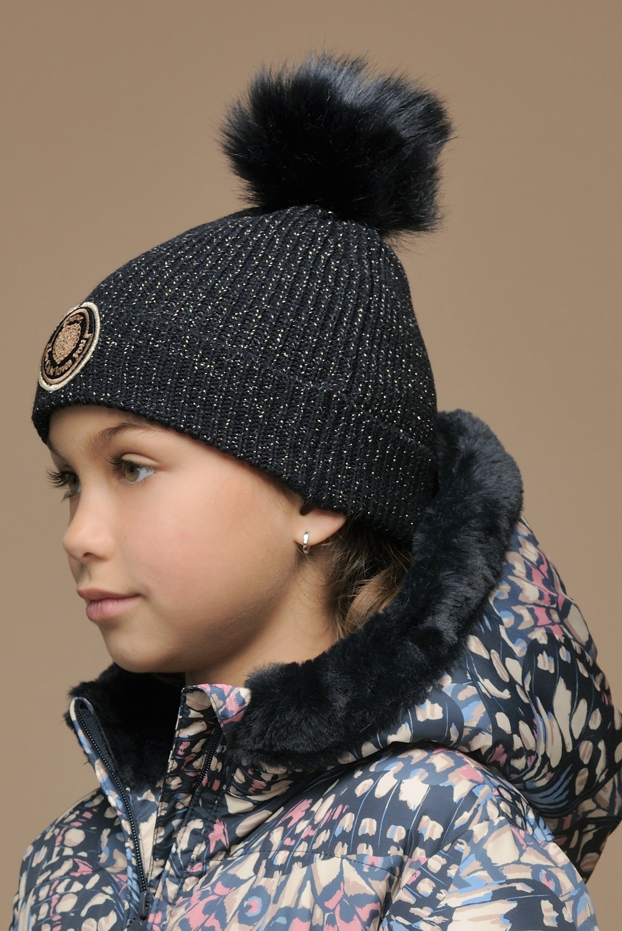 Le Chic ♥ Rosa ♥ Muts & Sjaal *Blauw*