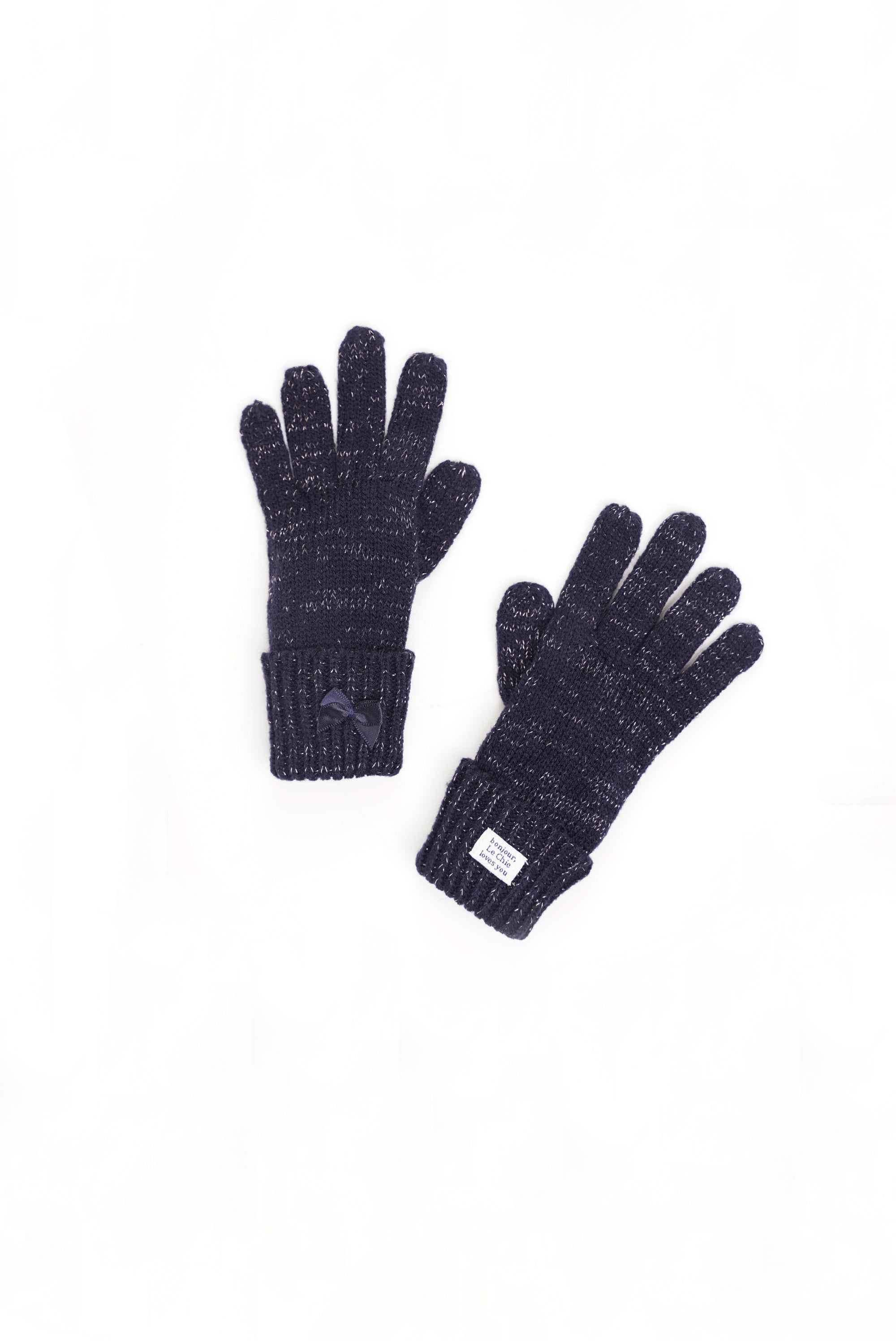 Le Chic ♥ Rowrow ♥ Gebreide Handschoen *Blauw*