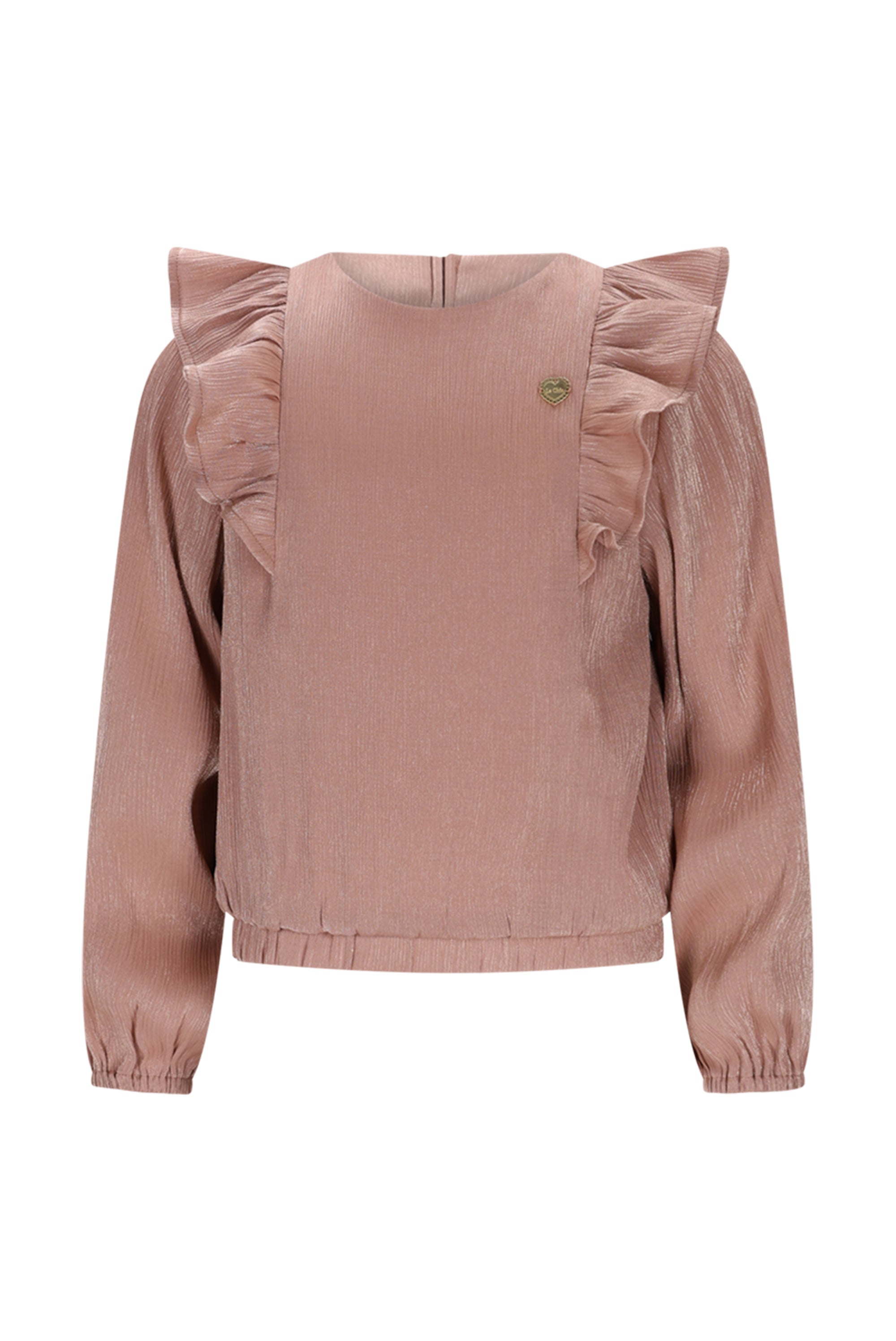 Le Chic♥ Every ♥ Blouse Met Ruches *Koper*