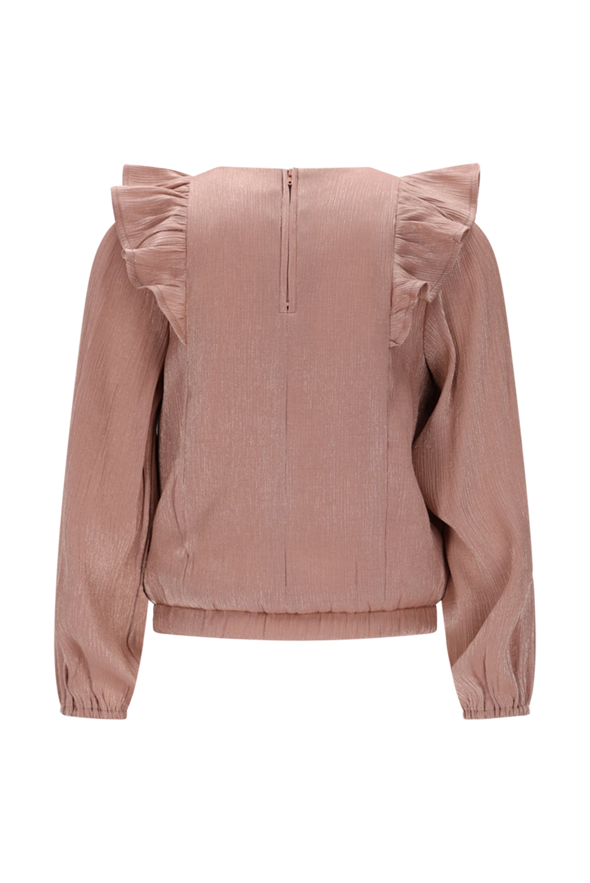 Le Chic♥ Every ♥ Blouse Met Ruches *Koper*