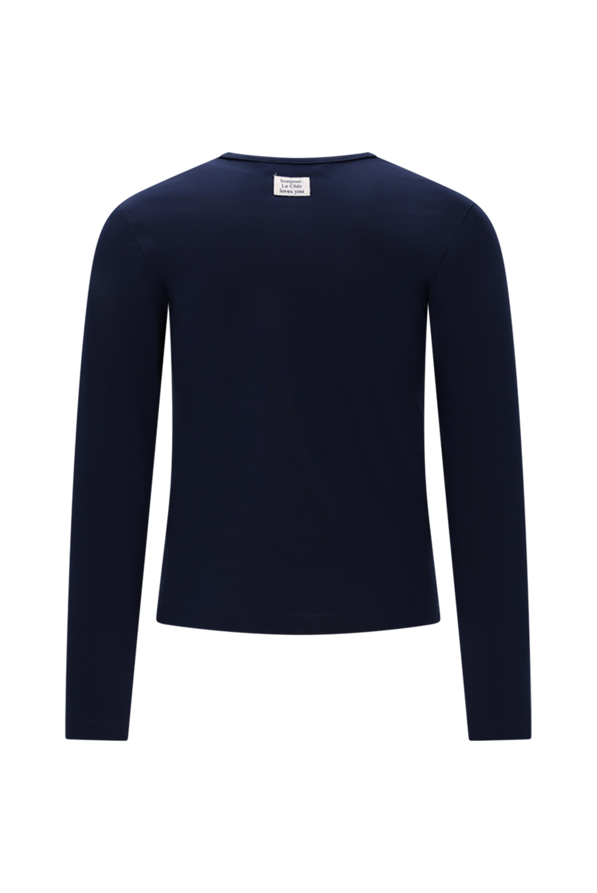 Le Chic♥ Norma ♥ T-Shirt Met Vlinders *Blauw*