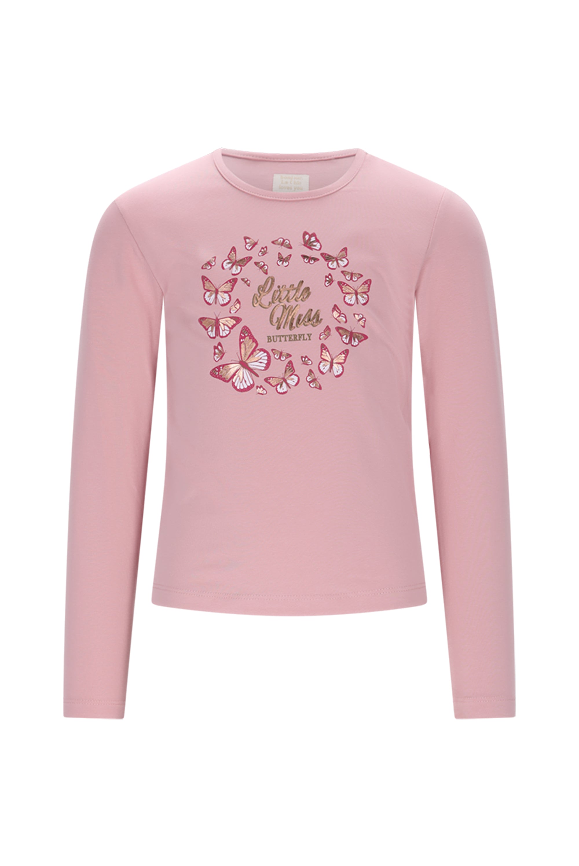 Le Chic♥ Norma ♥ T-Shirt Met Vlinders *Roze*