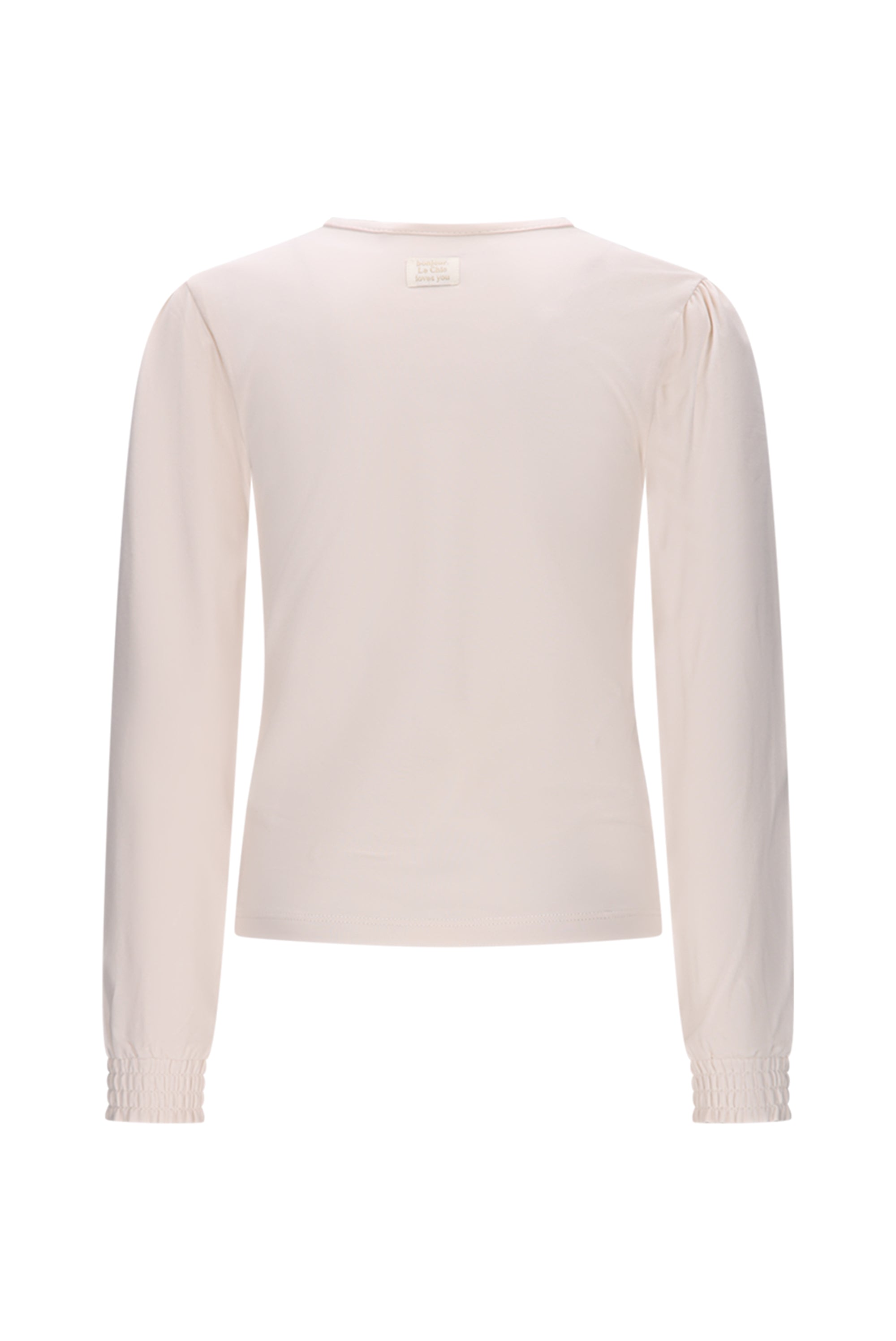 Le Chic♥ Nonsy ♥ T-Shirt Met Strik *Off-White*