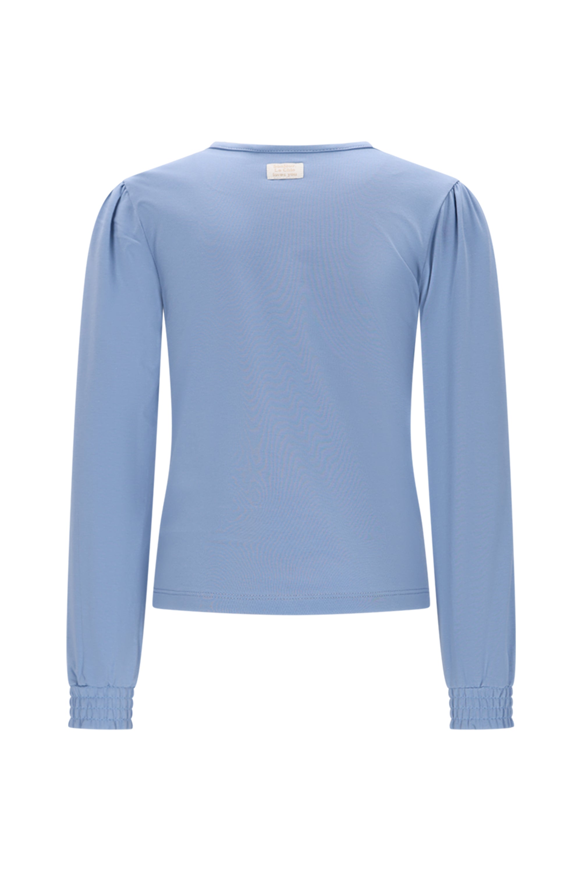 Le Chic♥ Nonsy ♥ T-Shirt Met Strik *Blauw*