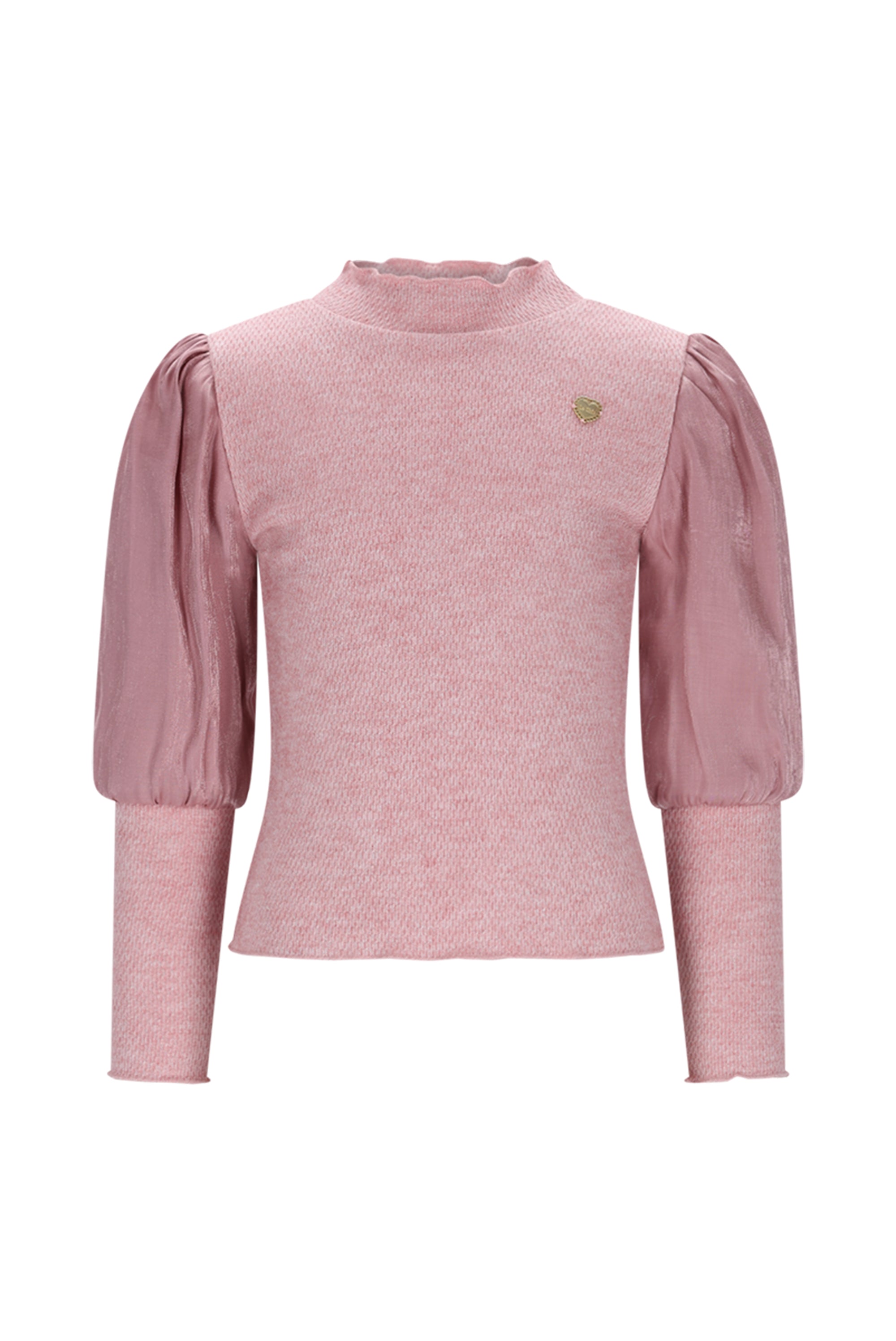 Le Chic♥ Noxnu ♥ Top Met Pofmouw *Roze*