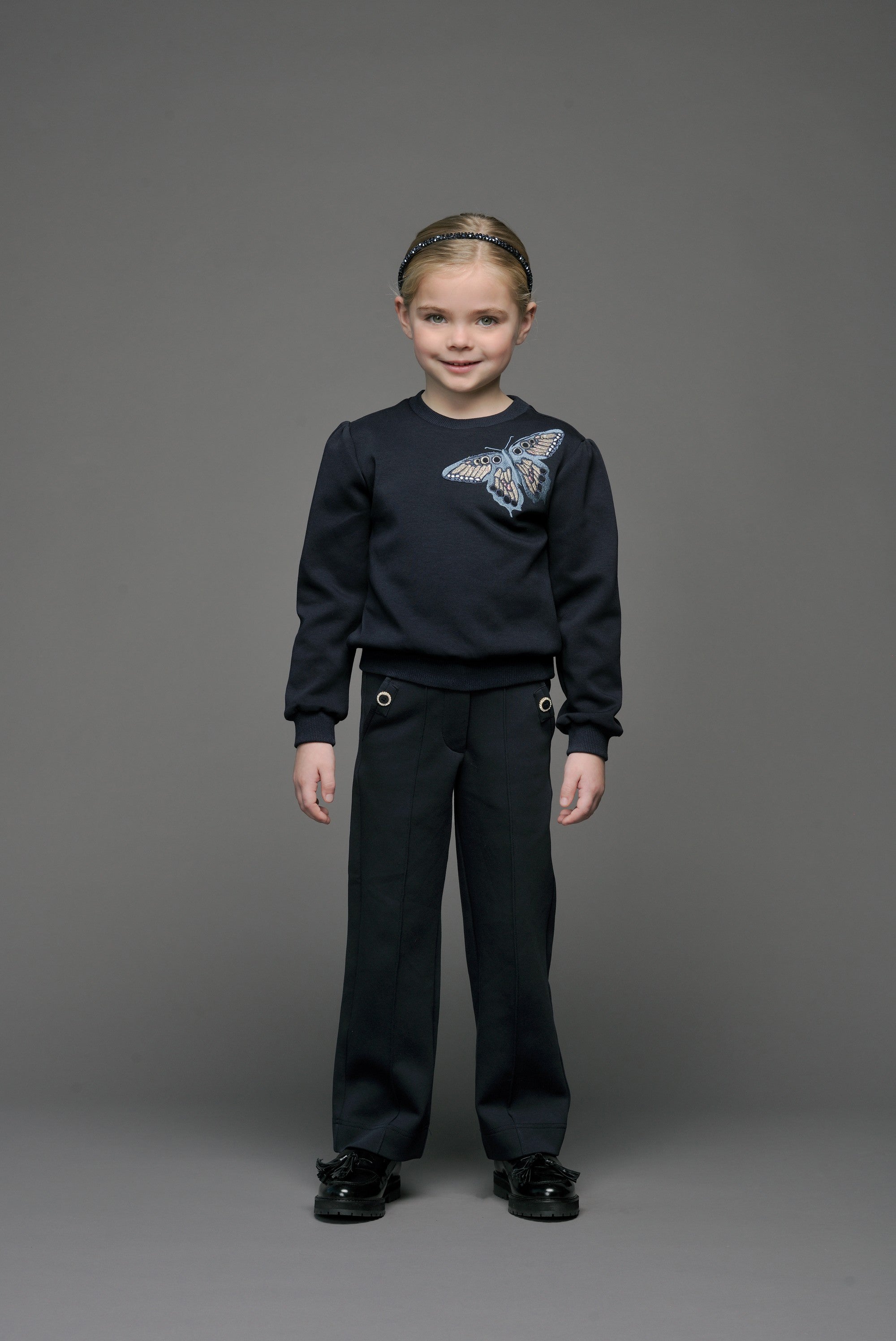 Le Chic♥ Dittum ♥ Chique Broek *Blauw*