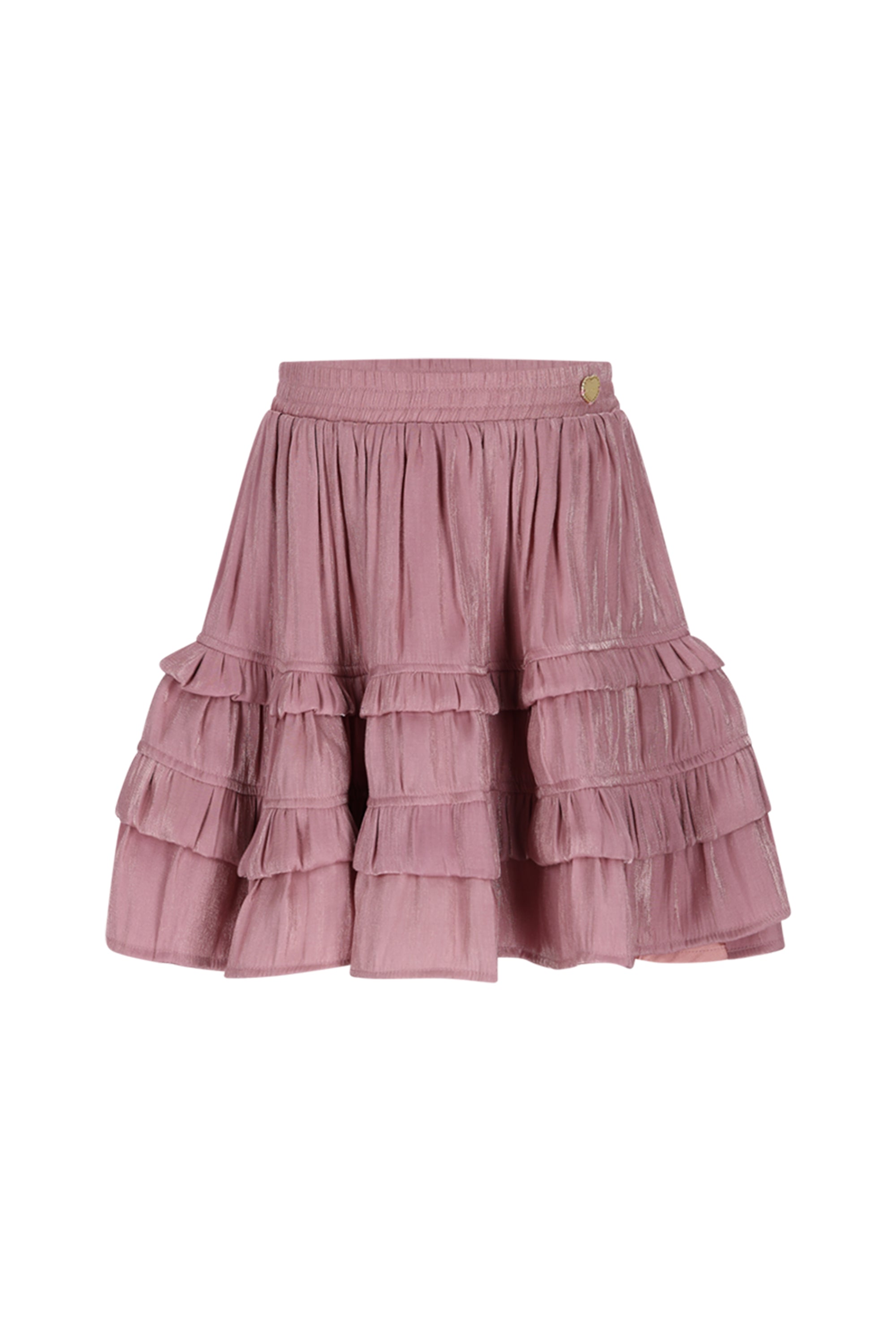 Le Chic♥ Thamsin ♥ Rok Met Ruches *Roze*