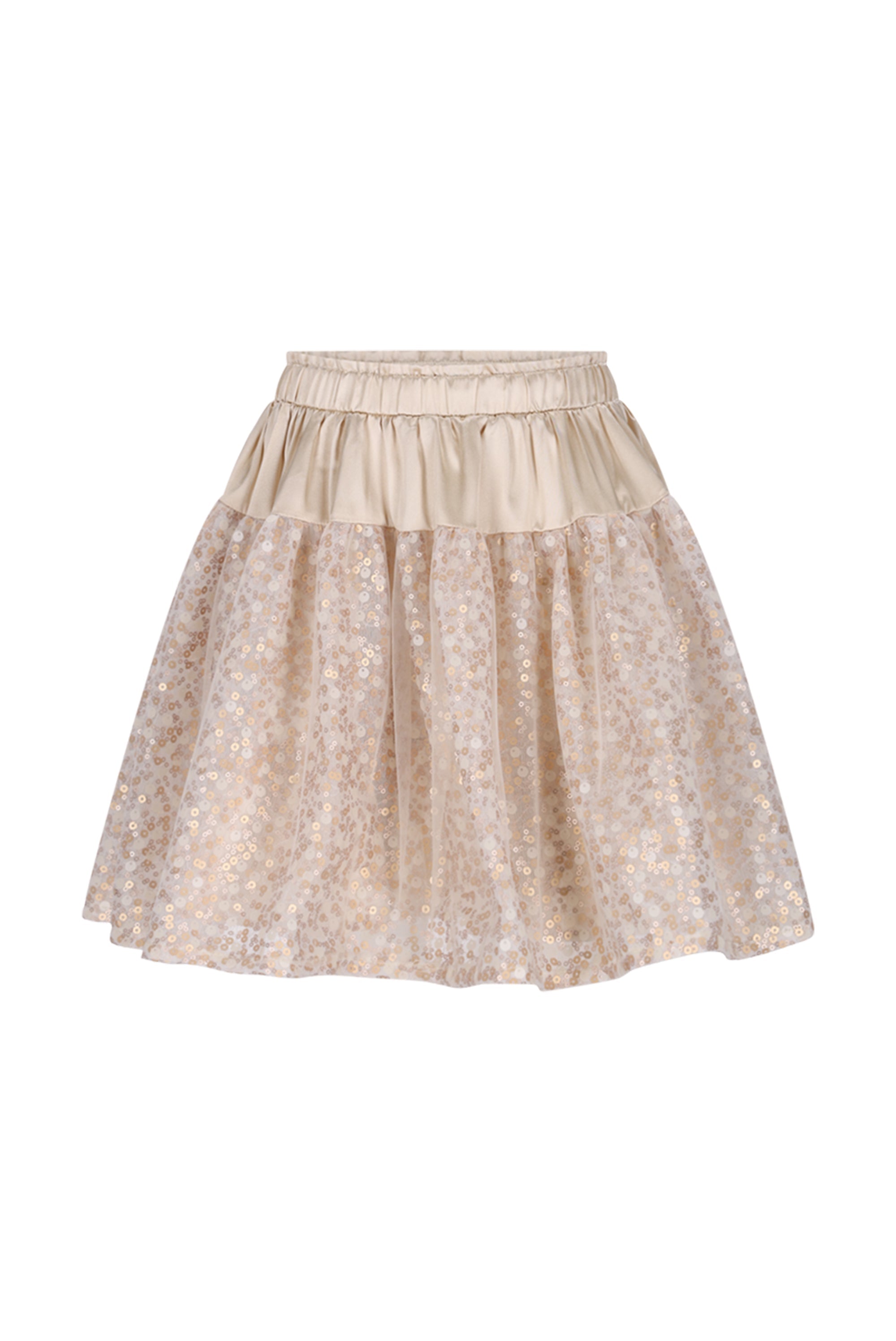 Le Chic♥ Trust ♥ Pailletten Rok *Goud*