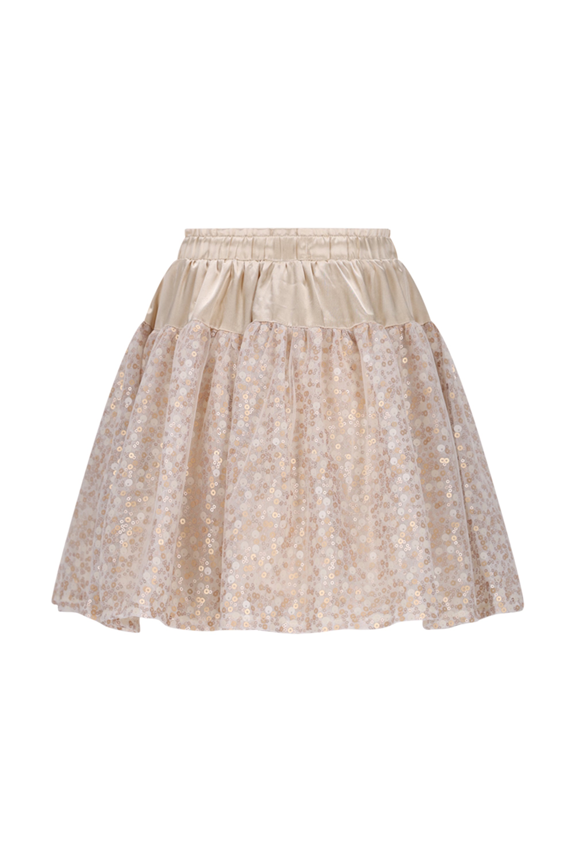 Le Chic♥ Trust ♥ Pailletten Rok *Goud*